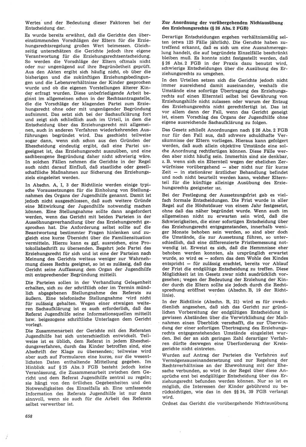 Neue Justiz (NJ), Zeitschrift für Recht und Rechtswissenschaft [Deutsche Demokratische Republik (DDR)], 22. Jahrgang 1968, Seite 658 (NJ DDR 1968, S. 658)