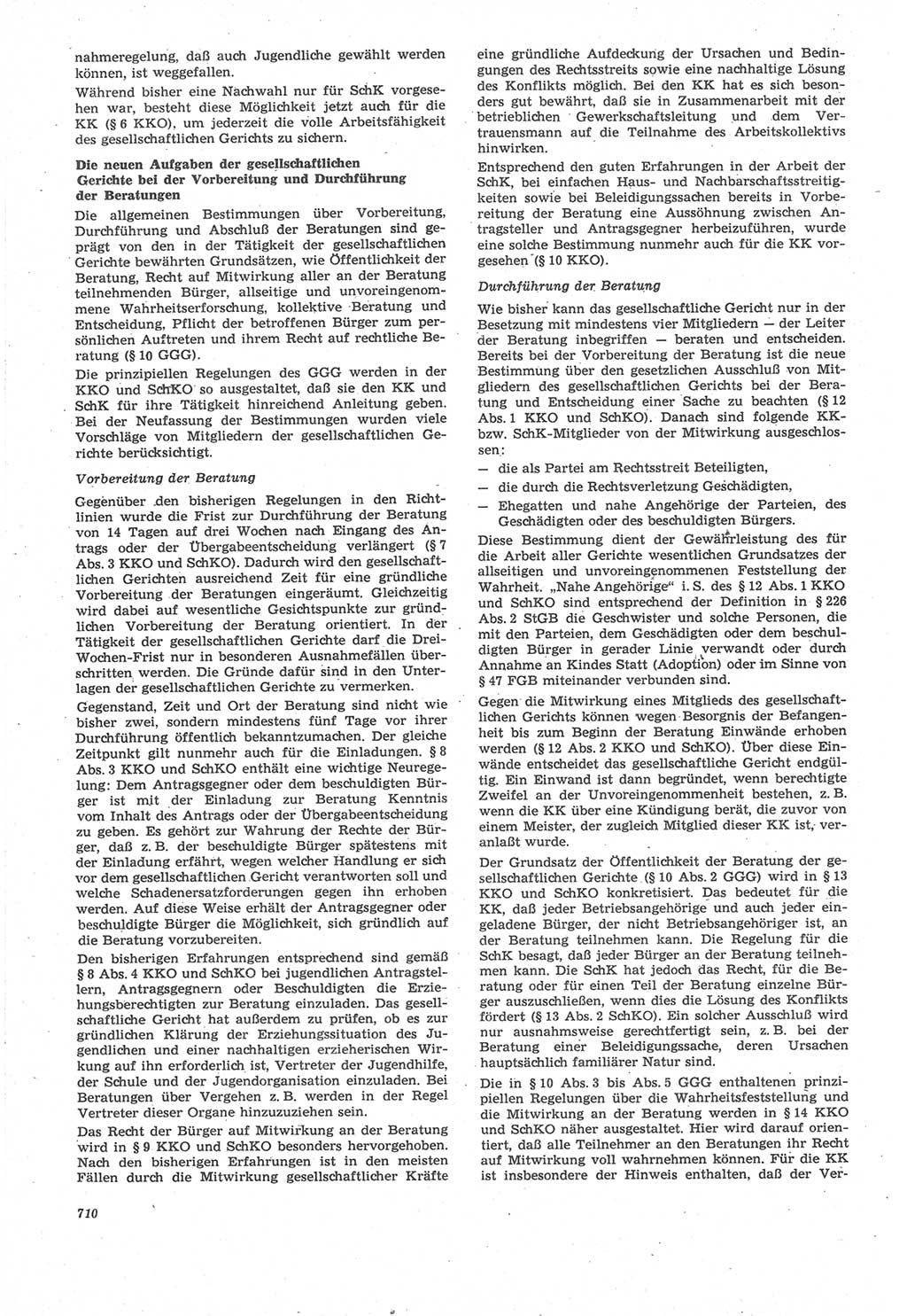 Neue Justiz (NJ), Zeitschrift für Recht und Rechtswissenschaft [Deutsche Demokratische Republik (DDR)], 22. Jahrgang 1968, Seite 710 (NJ DDR 1968, S. 710)