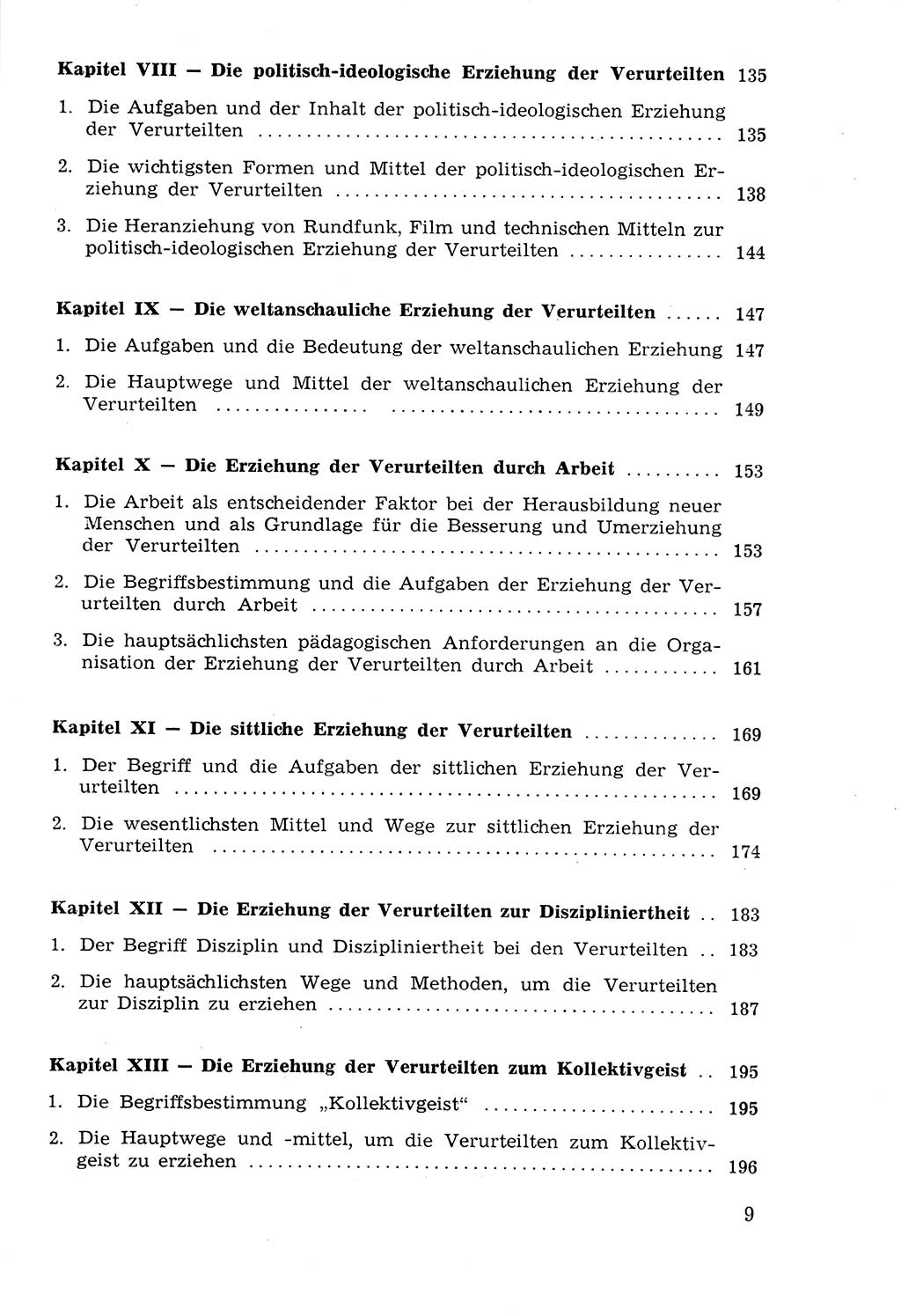 Lehrbuch der Strafvollzugspädagogik [Deutsche Demokratische Republik (DDR)] 1969, Seite 9 (Lb. SV-Pd. DDR 1969, S. 9)