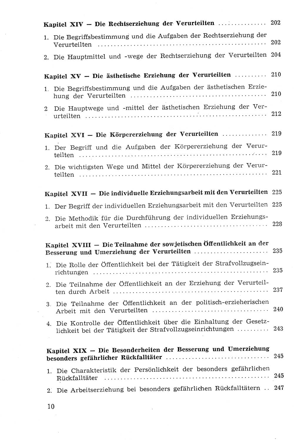 Lehrbuch der Strafvollzugspädagogik [Deutsche Demokratische Republik (DDR)] 1969, Seite 10 (Lb. SV-Pd. DDR 1969, S. 10)