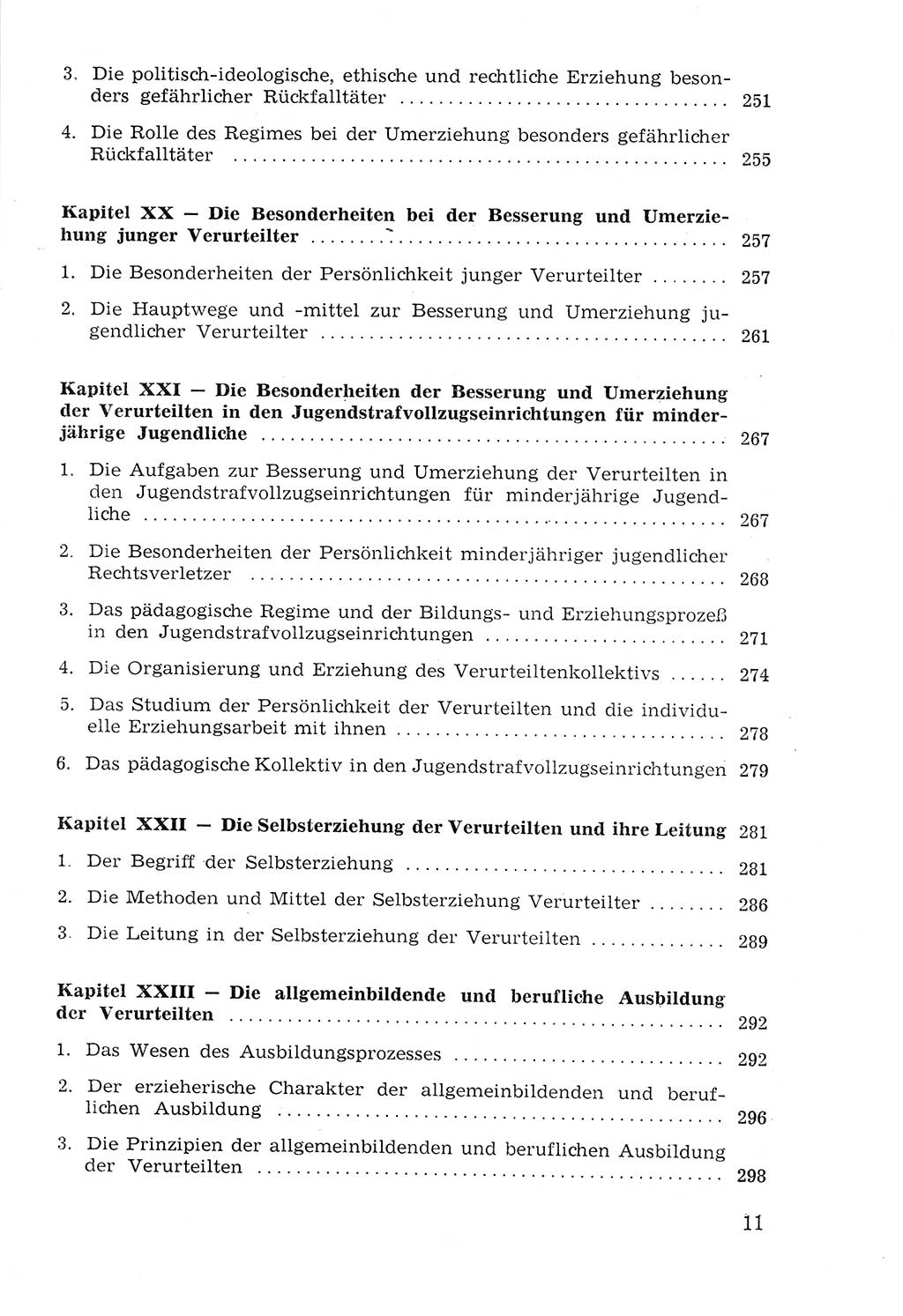 Lehrbuch der Strafvollzugspädagogik [Deutsche Demokratische Republik (DDR)] 1969, Seite 11 (Lb. SV-Pd. DDR 1969, S. 11)