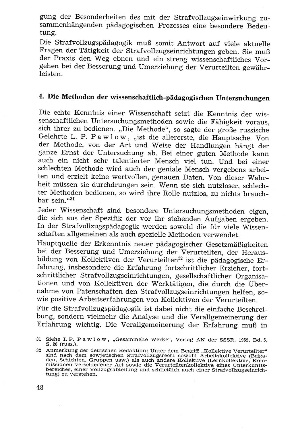Lehrbuch der Strafvollzugspädagogik [Deutsche Demokratische Republik (DDR)] 1969, Seite 48 (Lb. SV-Pd. DDR 1969, S. 48)