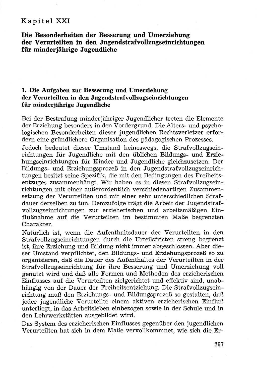Lehrbuch der Strafvollzugspädagogik [Deutsche Demokratische Republik (DDR)] 1969, Seite 267 (Lb. SV-Pd. DDR 1969, S. 267)