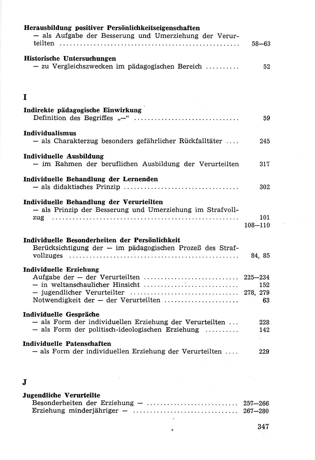 Lehrbuch der Strafvollzugspädagogik [Deutsche Demokratische Republik (DDR)] 1969, Seite 347 (Lb. SV-Pd. DDR 1969, S. 347)