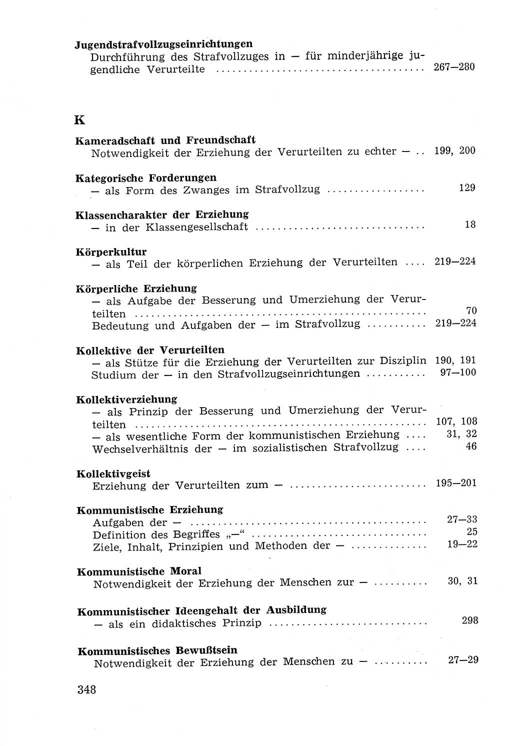 Lehrbuch der Strafvollzugspädagogik [Deutsche Demokratische Republik (DDR)] 1969, Seite 348 (Lb. SV-Pd. DDR 1969, S. 348)