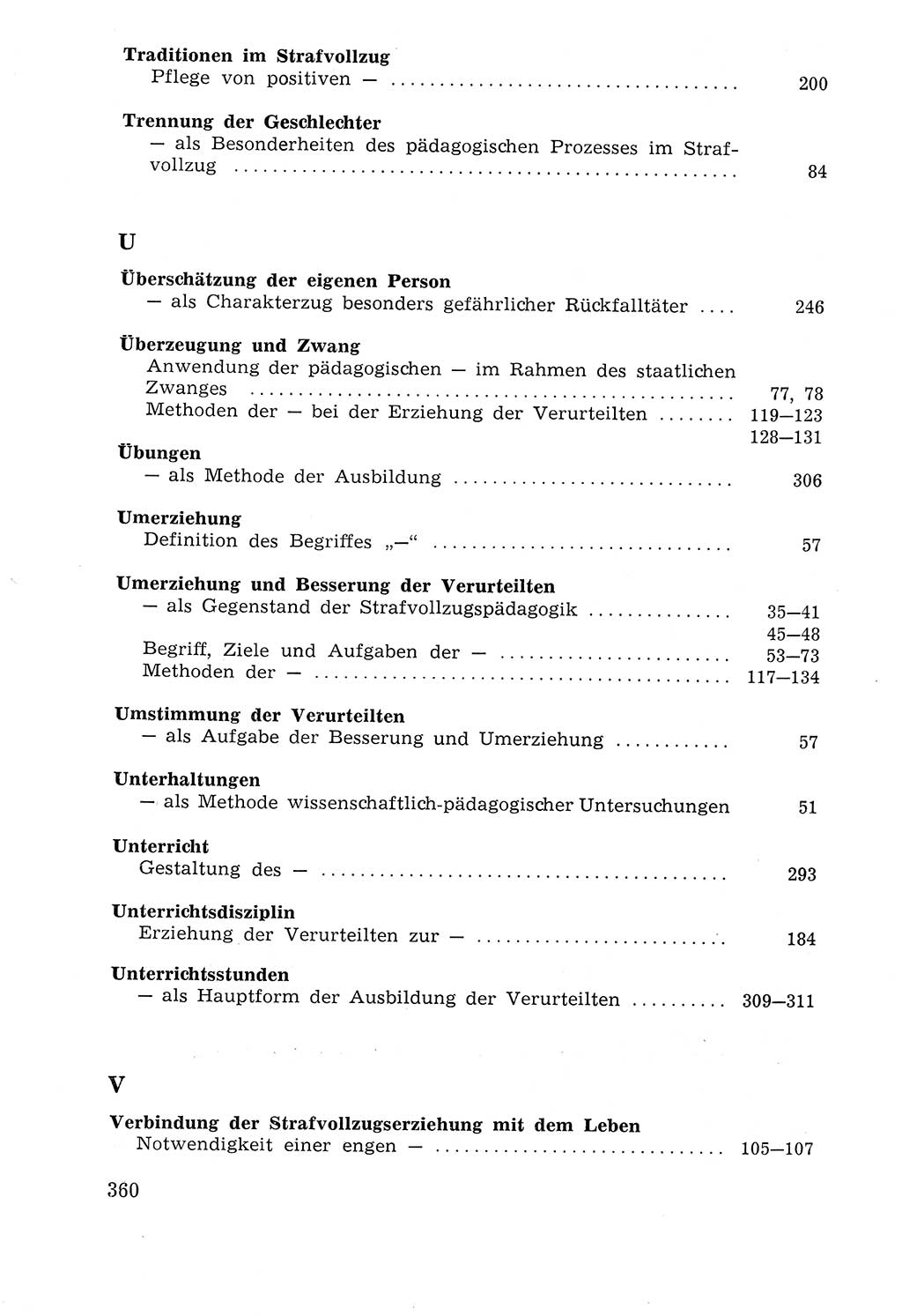 Lehrbuch der Strafvollzugspädagogik [Deutsche Demokratische Republik (DDR)] 1969, Seite 360 (Lb. SV-Pd. DDR 1969, S. 360)