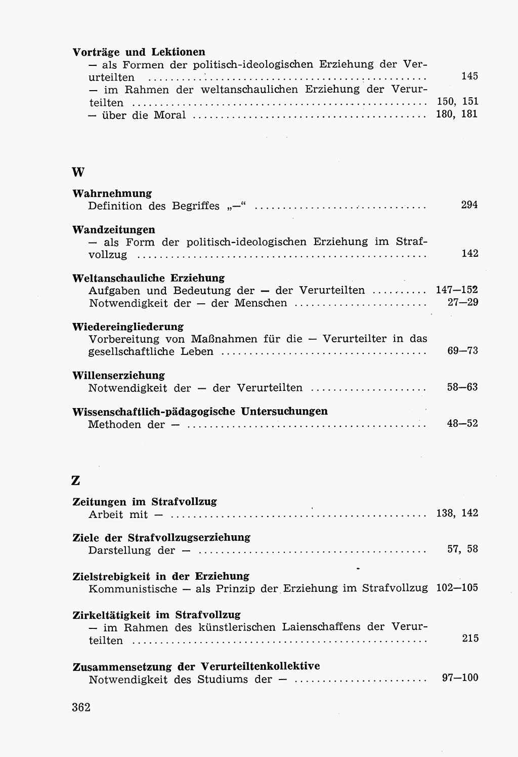 Lehrbuch der Strafvollzugspädagogik [Deutsche Demokratische Republik (DDR)] 1969, Seite 362 (Lb. SV-Pd. DDR 1969, S. 362)