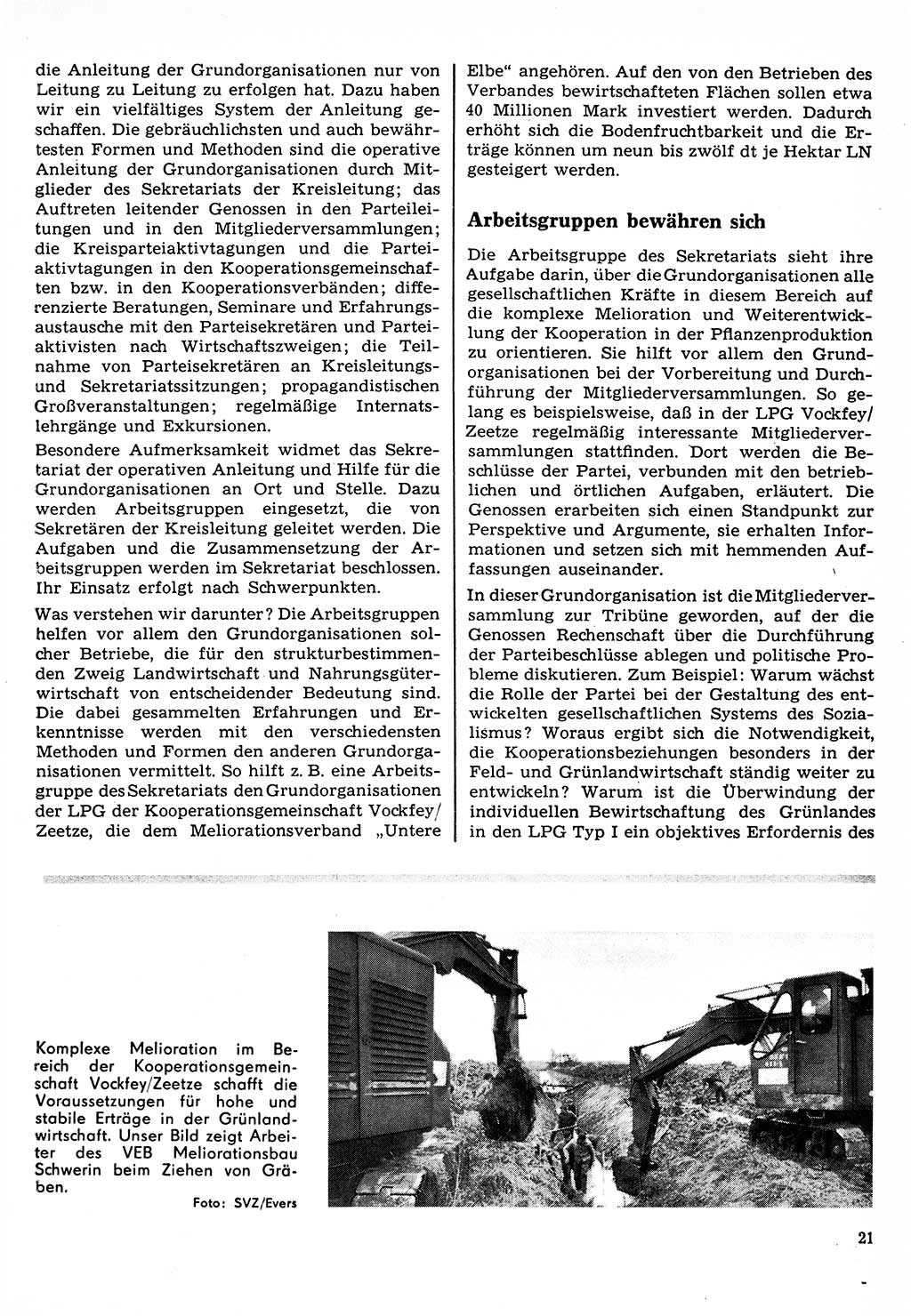 Neuer Weg (NW), Organ des Zentralkomitees (ZK) der SED (Sozialistische Einheitspartei Deutschlands) für Fragen des Parteilebens, 24. Jahrgang [Deutsche Demokratische Republik (DDR)] 1969, Seite 21 (NW ZK SED DDR 1969, S. 21)