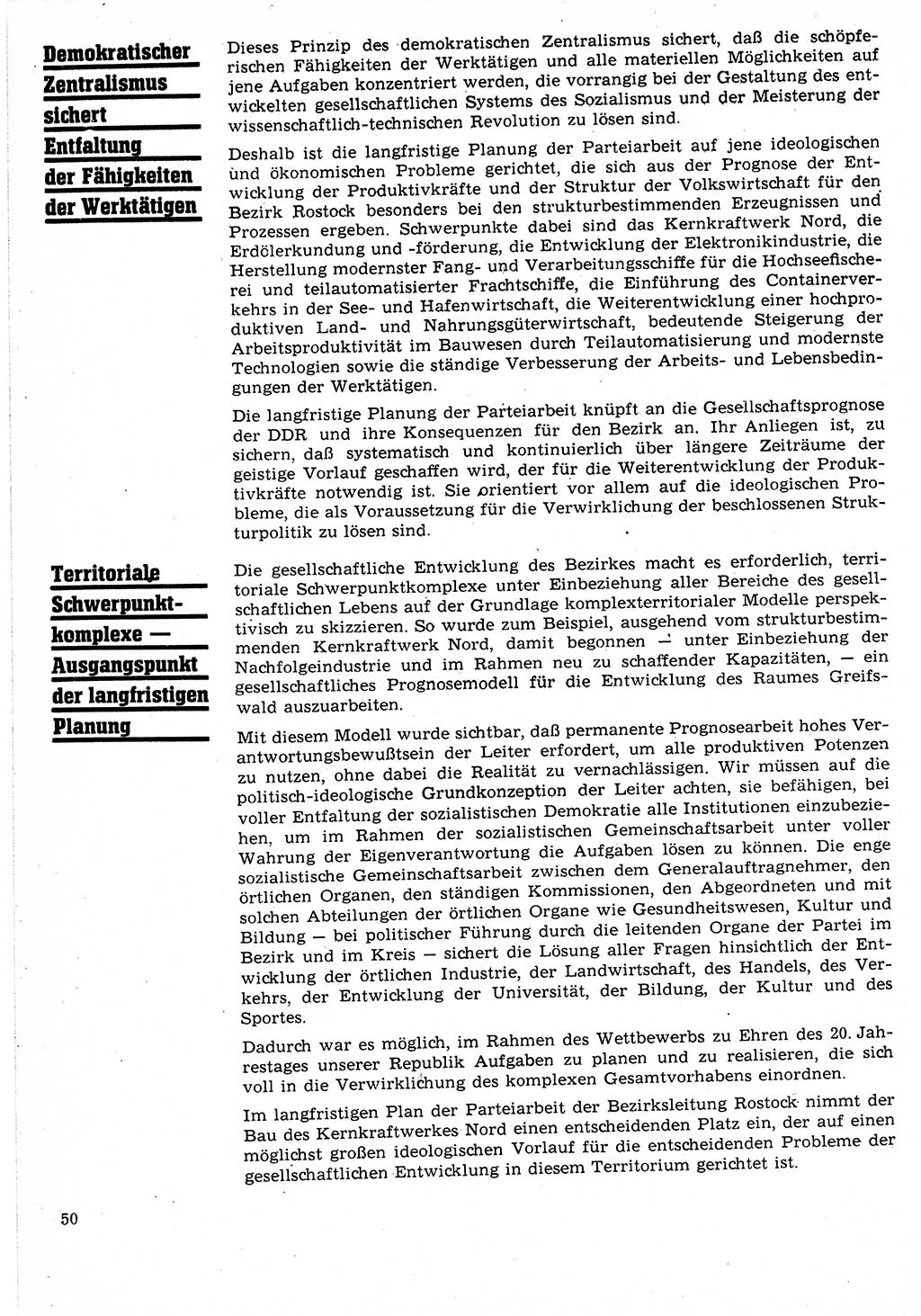 Neuer Weg (NW), Organ des Zentralkomitees (ZK) der SED (Sozialistische Einheitspartei Deutschlands) für Fragen des Parteilebens, 24. Jahrgang [Deutsche Demokratische Republik (DDR)] 1969, Seite 50 (NW ZK SED DDR 1969, S. 50)