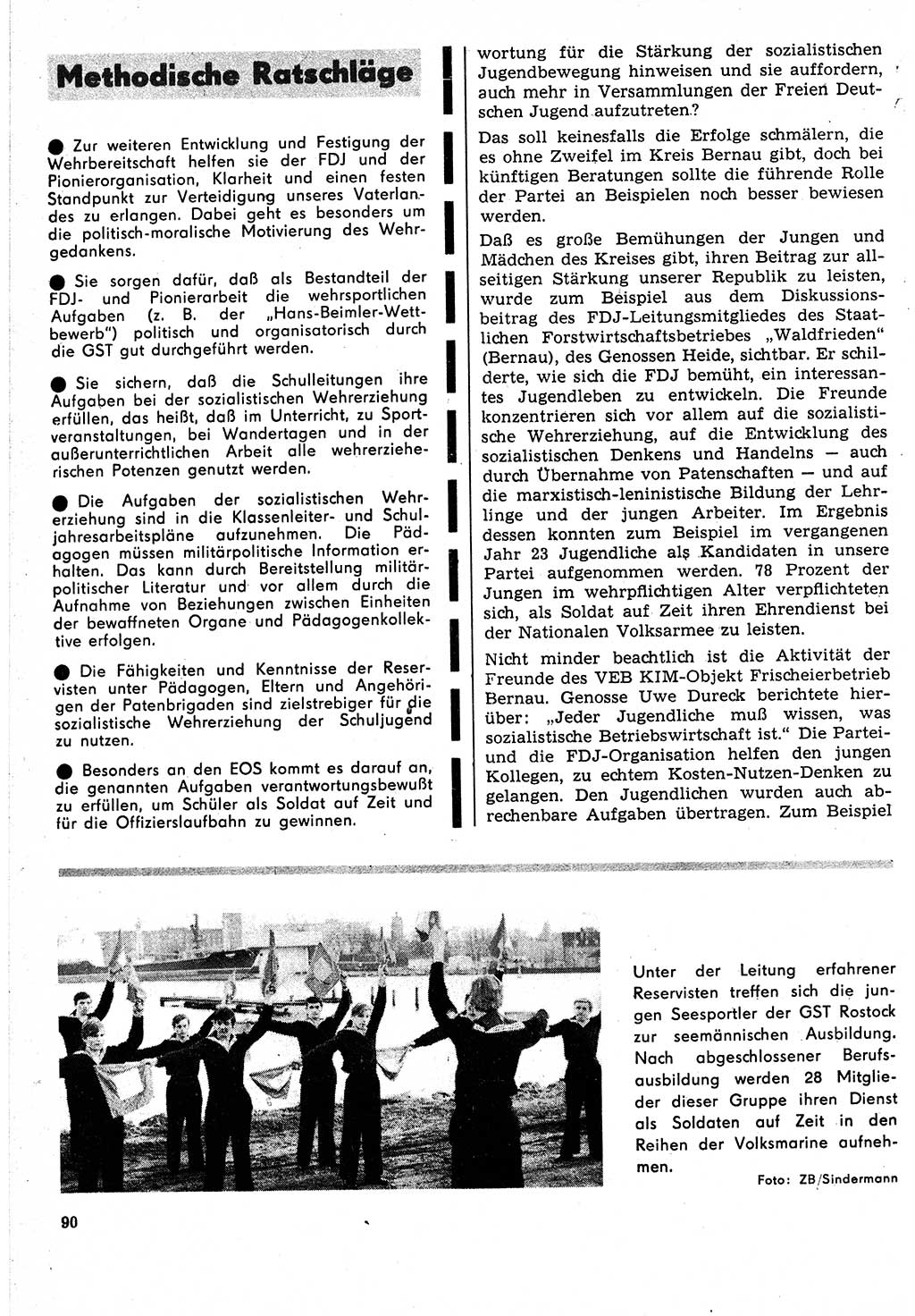 Neuer Weg (NW), Organ des Zentralkomitees (ZK) der SED (Sozialistische Einheitspartei Deutschlands) für Fragen des Parteilebens, 24. Jahrgang [Deutsche Demokratische Republik (DDR)] 1969, Seite 90 (NW ZK SED DDR 1969, S. 90)