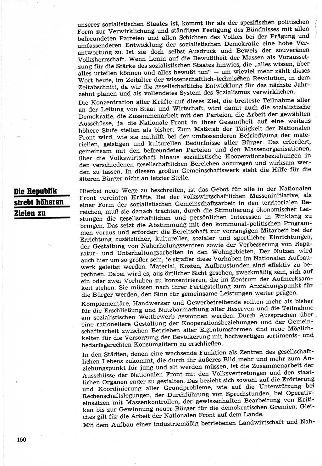 Neuer Weg (NW), Organ des Zentralkomitees (ZK) der SED (Sozialistische Einheitspartei Deutschlands) für Fragen des Parteilebens, 24. Jahrgang [Deutsche Demokratische Republik (DDR)] 1969, Seite 150 (NW ZK SED DDR 1969, S. 150)