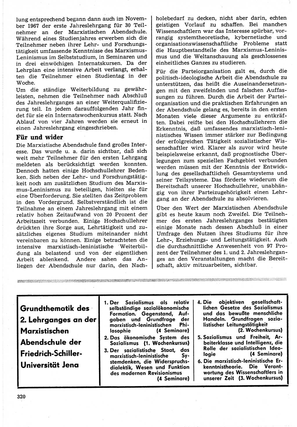 Neuer Weg (NW), Organ des Zentralkomitees (ZK) der SED (Sozialistische Einheitspartei Deutschlands) für Fragen des Parteilebens, 24. Jahrgang [Deutsche Demokratische Republik (DDR)] 1969, Seite 320 (NW ZK SED DDR 1969, S. 320)