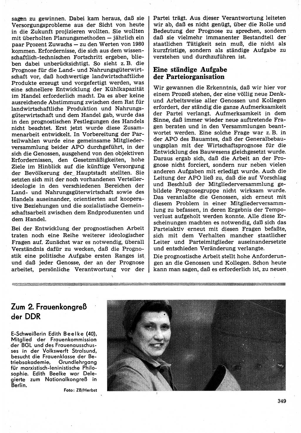Neuer Weg (NW), Organ des Zentralkomitees (ZK) der SED (Sozialistische Einheitspartei Deutschlands) für Fragen des Parteilebens, 24. Jahrgang [Deutsche Demokratische Republik (DDR)] 1969, Seite 349 (NW ZK SED DDR 1969, S. 349)