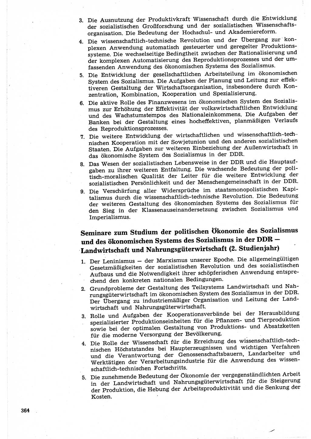 Neuer Weg (NW), Organ des Zentralkomitees (ZK) der SED (Sozialistische Einheitspartei Deutschlands) für Fragen des Parteilebens, 24. Jahrgang [Deutsche Demokratische Republik (DDR)] 1969, Seite 364 (NW ZK SED DDR 1969, S. 364)