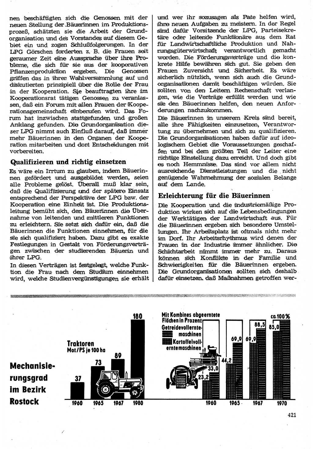 Neuer Weg (NW), Organ des Zentralkomitees (ZK) der SED (Sozialistische Einheitspartei Deutschlands) für Fragen des Parteilebens, 24. Jahrgang [Deutsche Demokratische Republik (DDR)] 1969, Seite 421 (NW ZK SED DDR 1969, S. 421)