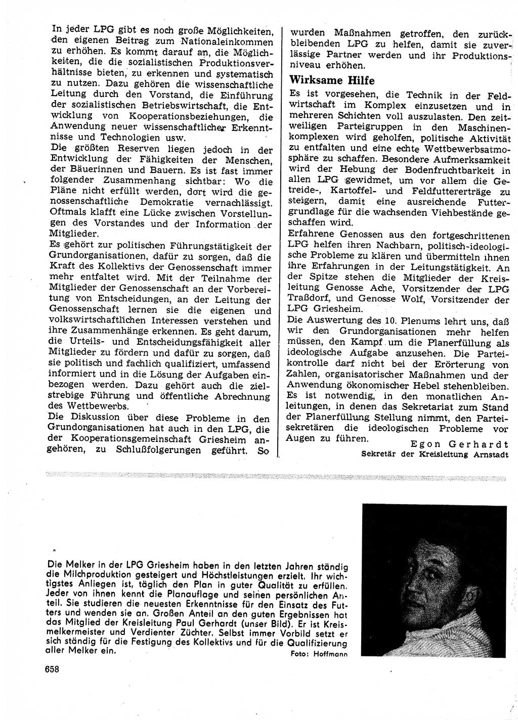 Neuer Weg (NW), Organ des Zentralkomitees (ZK) der SED (Sozialistische Einheitspartei Deutschlands) für Fragen des Parteilebens, 24. Jahrgang [Deutsche Demokratische Republik (DDR)] 1969, Seite 658 (NW ZK SED DDR 1969, S. 658)
