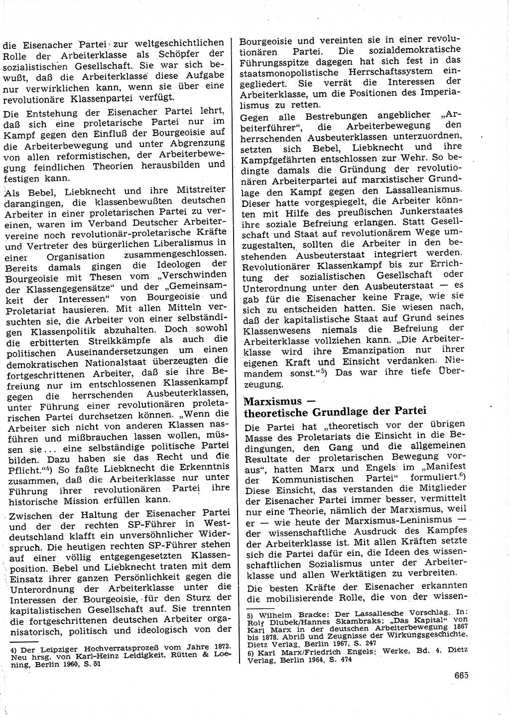 Neuer Weg (NW), Organ des Zentralkomitees (ZK) der SED (Sozialistische Einheitspartei Deutschlands) für Fragen des Parteilebens, 24. Jahrgang [Deutsche Demokratische Republik (DDR)] 1969, Seite 665 (NW ZK SED DDR 1969, S. 665)