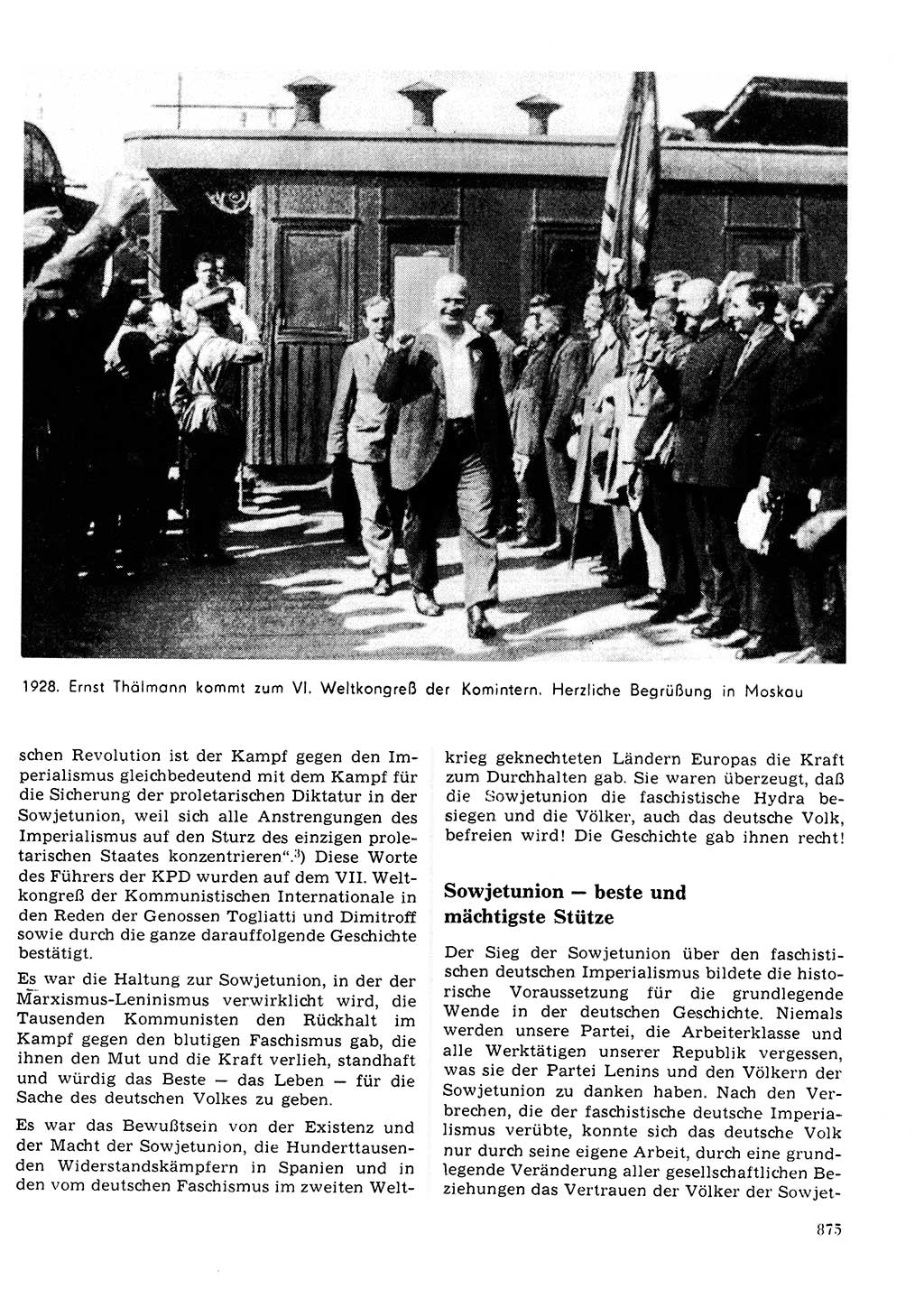 Neuer Weg (NW), Organ des Zentralkomitees (ZK) der SED (Sozialistische Einheitspartei Deutschlands) für Fragen des Parteilebens, 24. Jahrgang [Deutsche Demokratische Republik (DDR)] 1969, Seite 875 (NW ZK SED DDR 1969, S. 875)