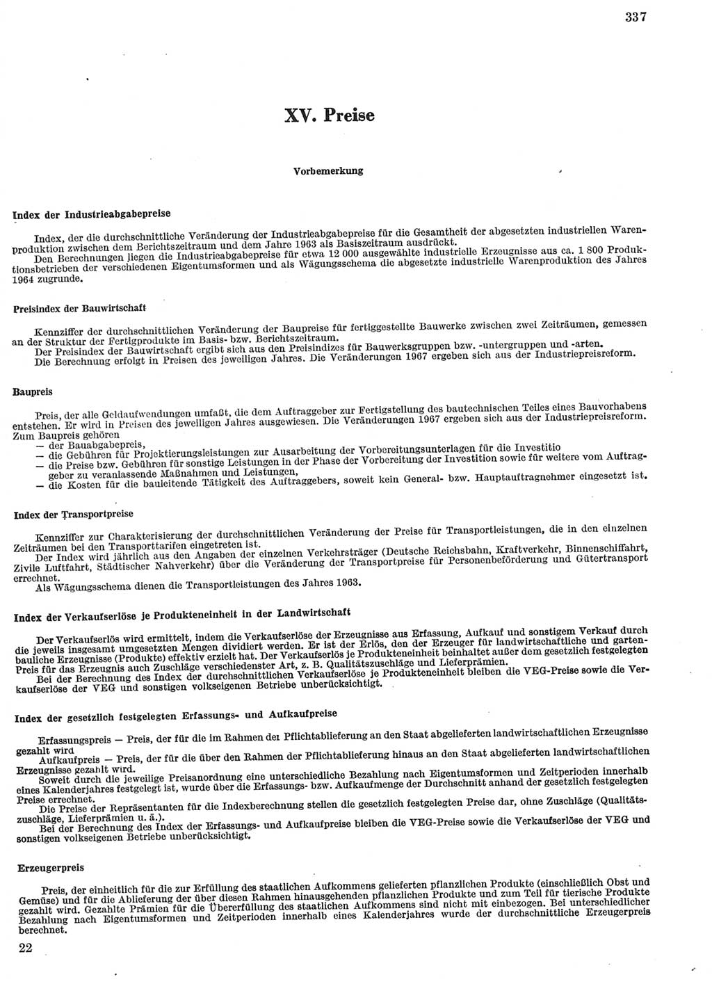 Statistisches Jahrbuch der Deutschen Demokratischen Republik (DDR) 1969, Seite 337 (Stat. Jb. DDR 1969, S. 337)