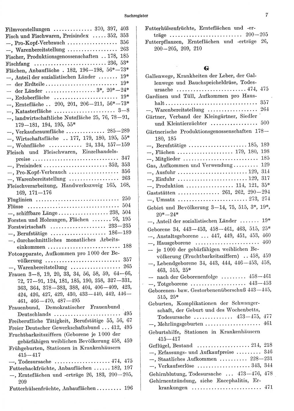 Statistisches Jahrbuch der Deutschen Demokratischen Republik (DDR) 1969, Seite 7 (Stat. Jb. DDR 1969, S. 7)