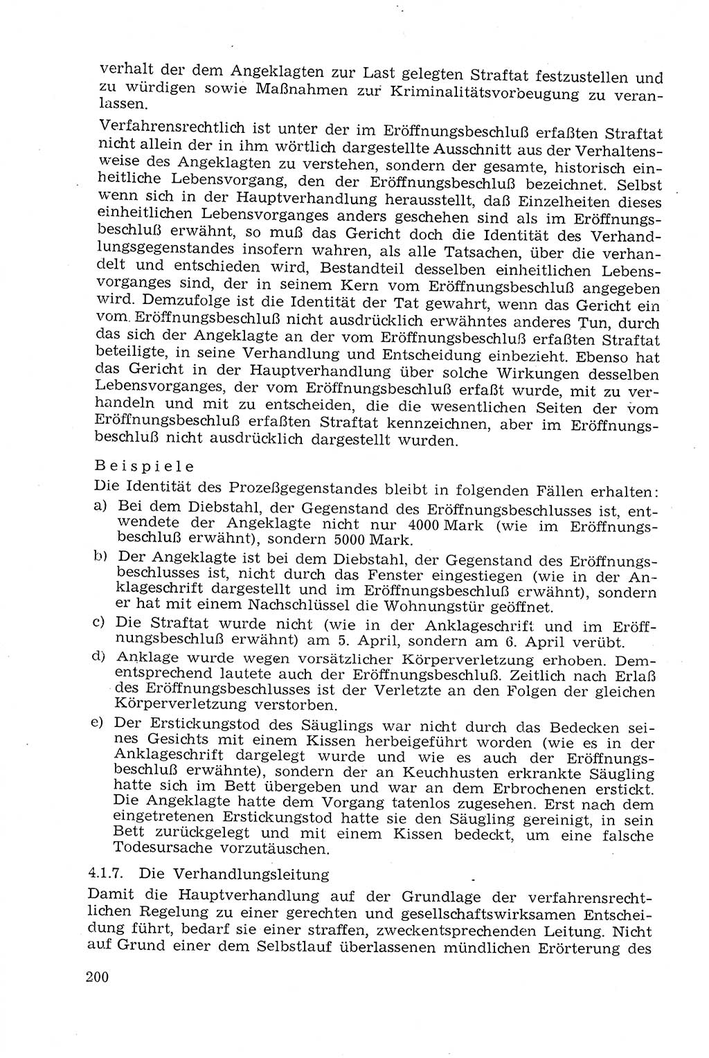 Strafprozeßrecht der DDR (Deutsche Demokratische Republik), Lehrmaterial 1969, Seite 200 (Strafprozeßr. DDR Lehrmat. 1969, S. 200)