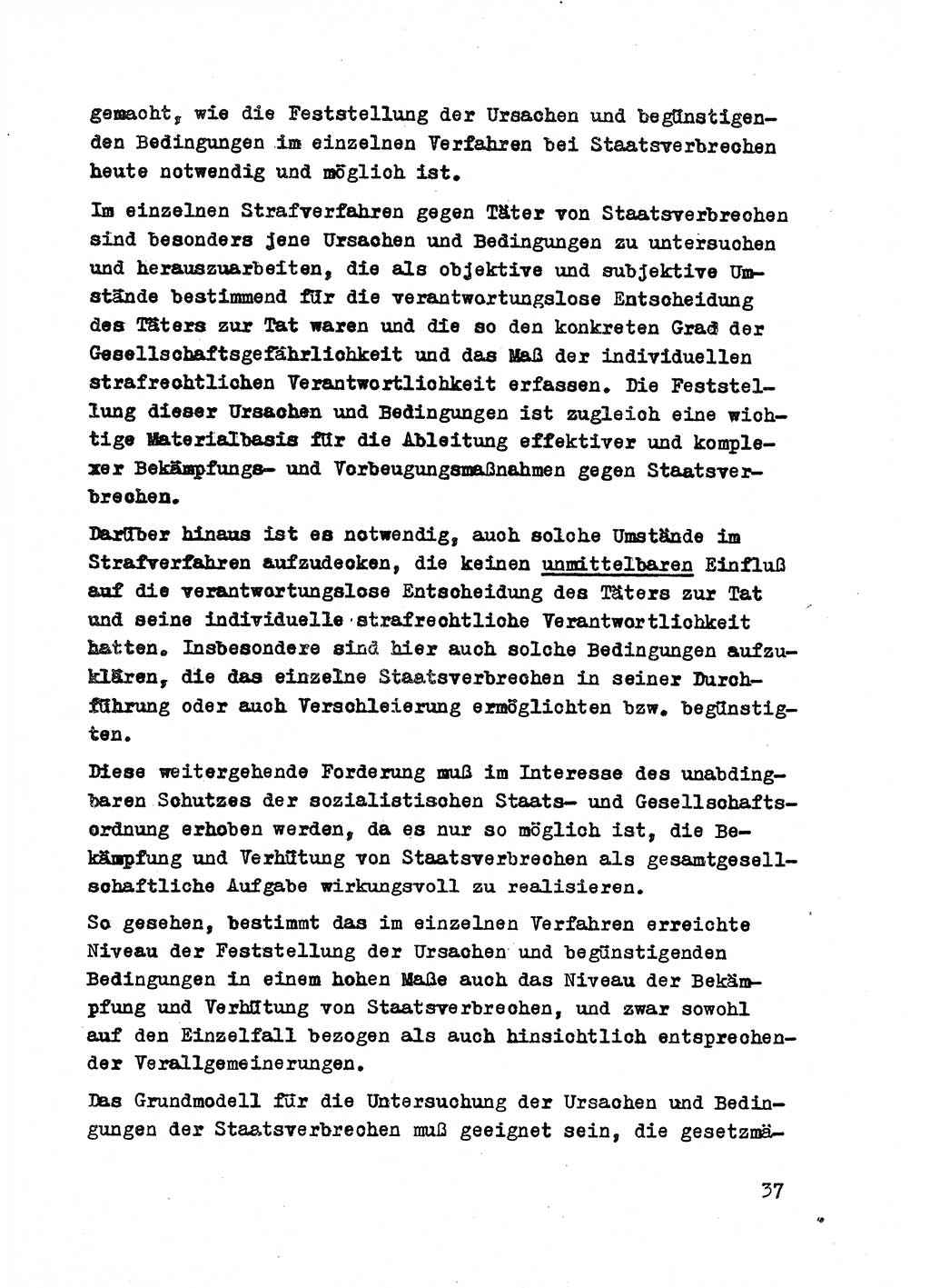 Strafrecht der DDR (Deutsche Demokratische Republik), Besonderer Teil, Lehrmaterial, Heft 2 1969, Seite 37 (Strafr. DDR BT Lehrmat. H. 2 1969, S. 37)