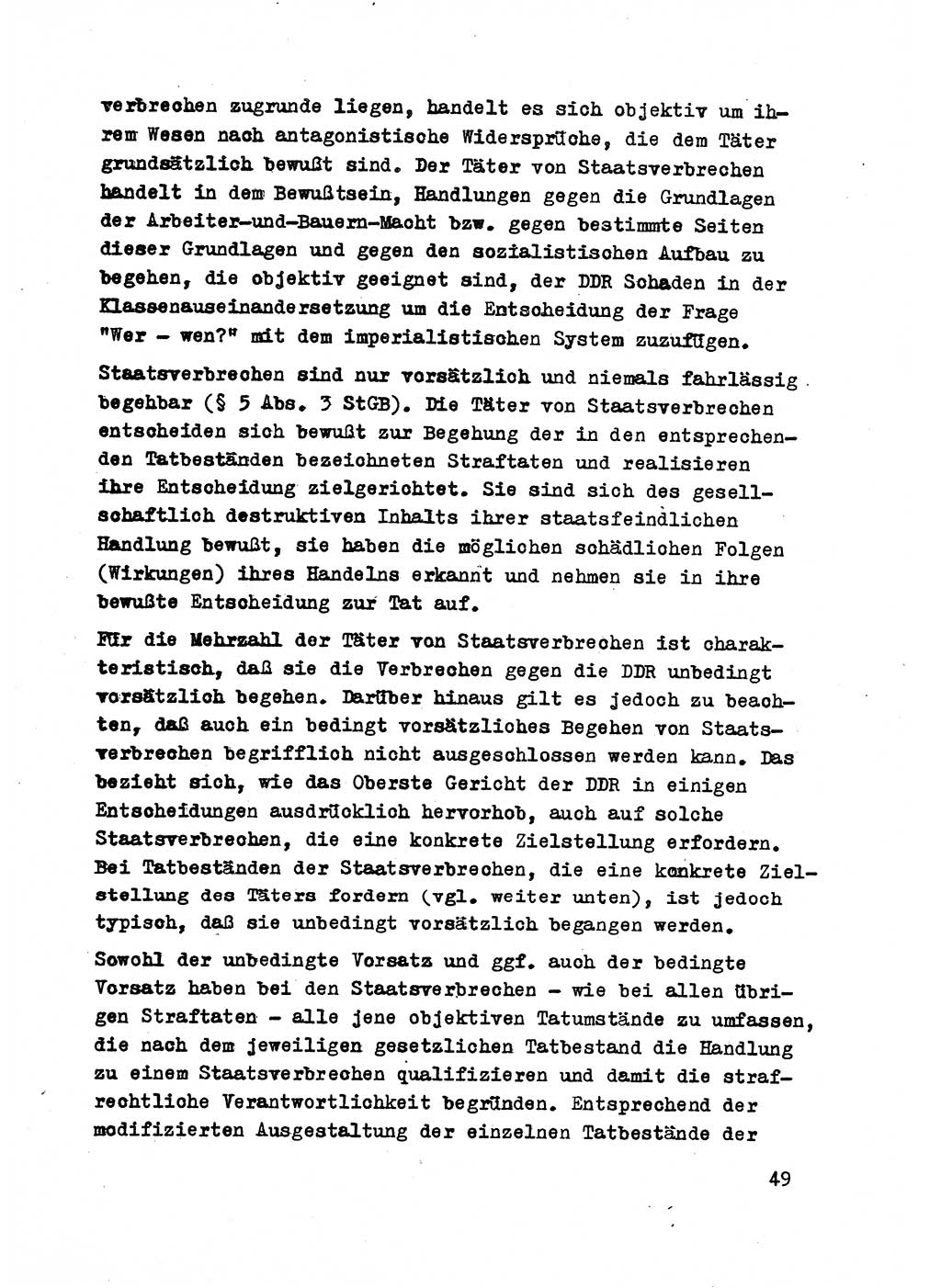 Strafrecht der DDR (Deutsche Demokratische Republik), Besonderer Teil, Lehrmaterial, Heft 2 1969, Seite 49 (Strafr. DDR BT Lehrmat. H. 2 1969, S. 49)
