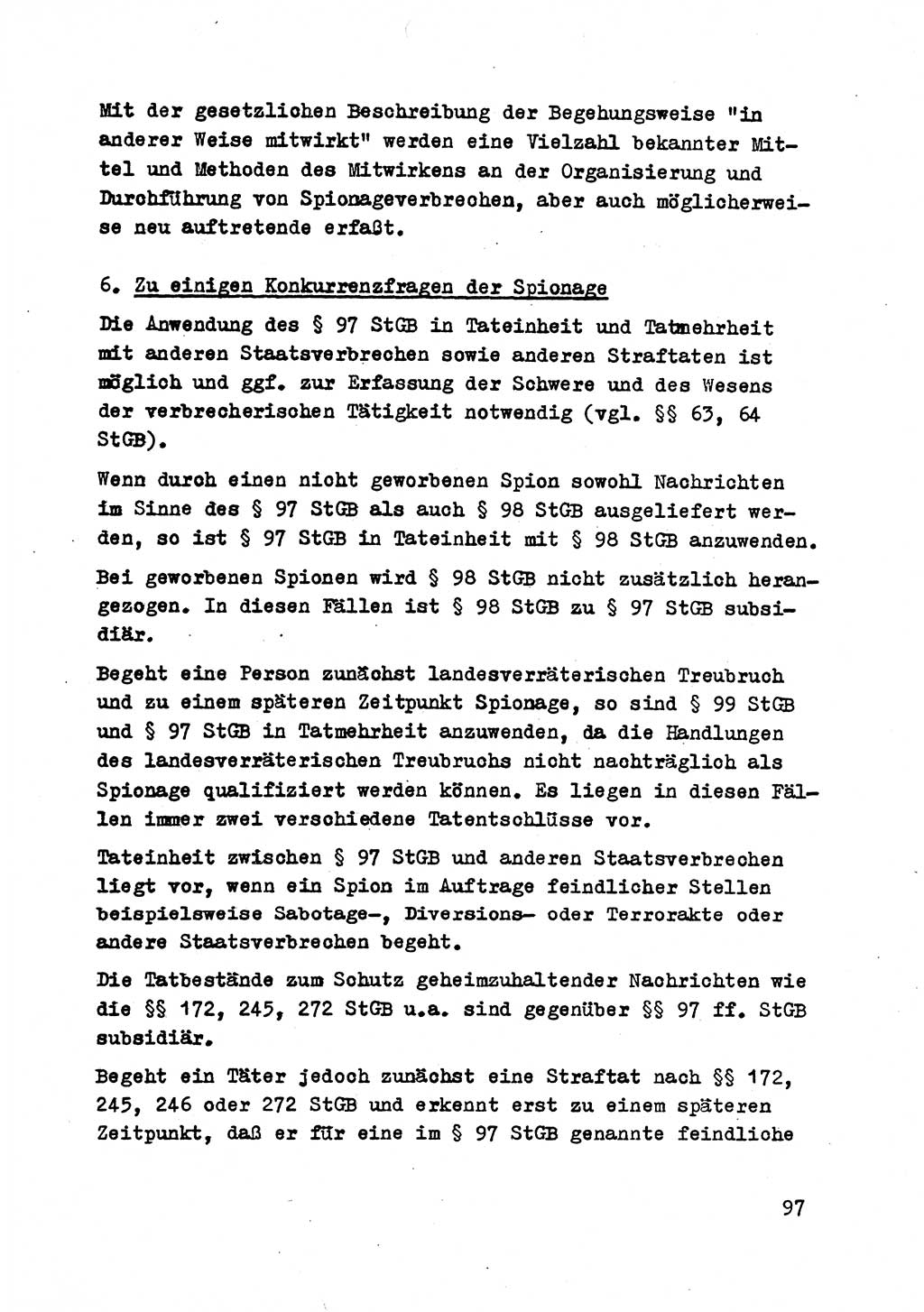 Strafrecht der DDR (Deutsche Demokratische Republik), Besonderer Teil, Lehrmaterial, Heft 2 1969, Seite 97 (Strafr. DDR BT Lehrmat. H. 2 1969, S. 97)