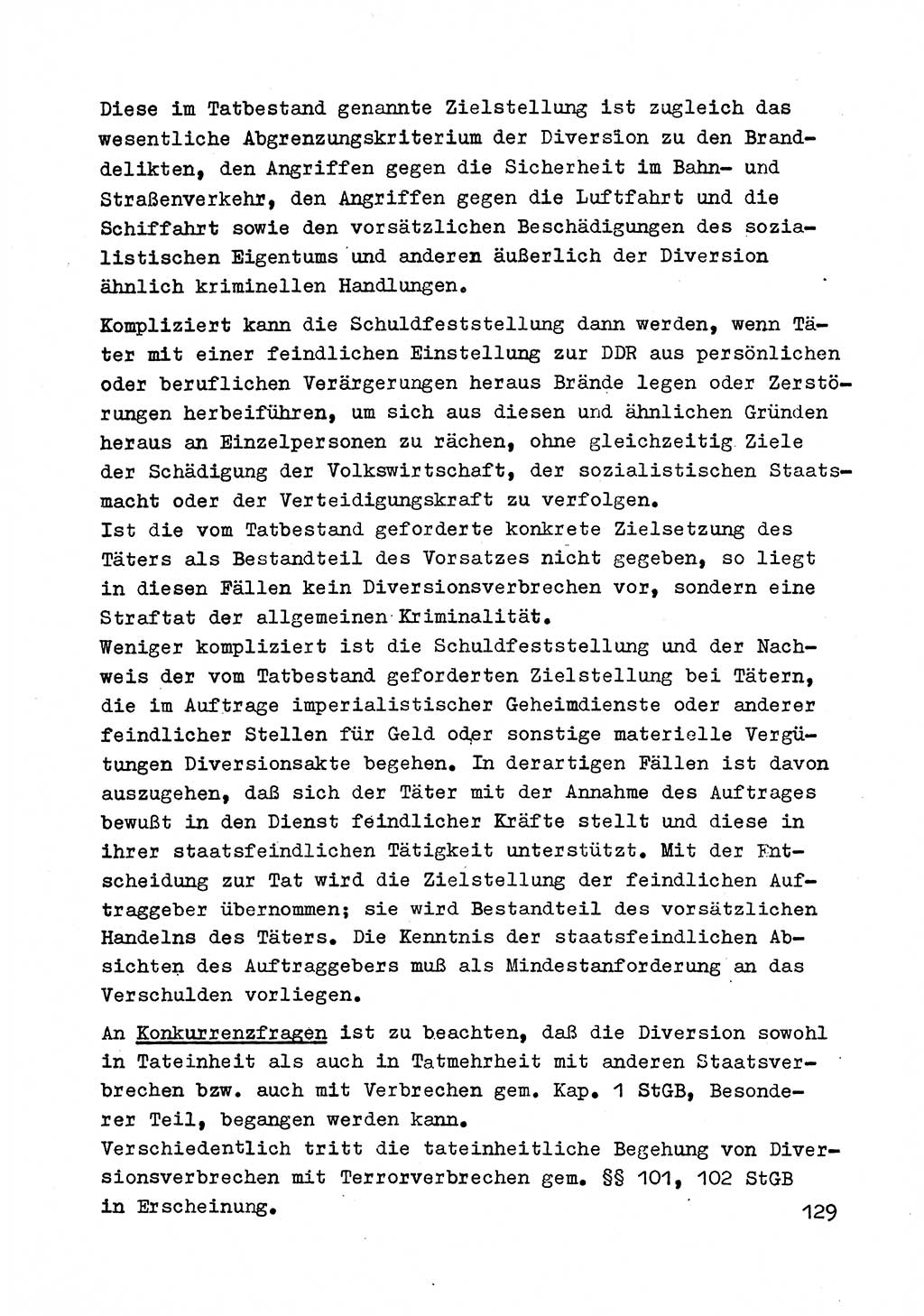 Strafrecht der DDR (Deutsche Demokratische Republik), Besonderer Teil, Lehrmaterial, Heft 2 1969, Seite 129 (Strafr. DDR BT Lehrmat. H. 2 1969, S. 129)