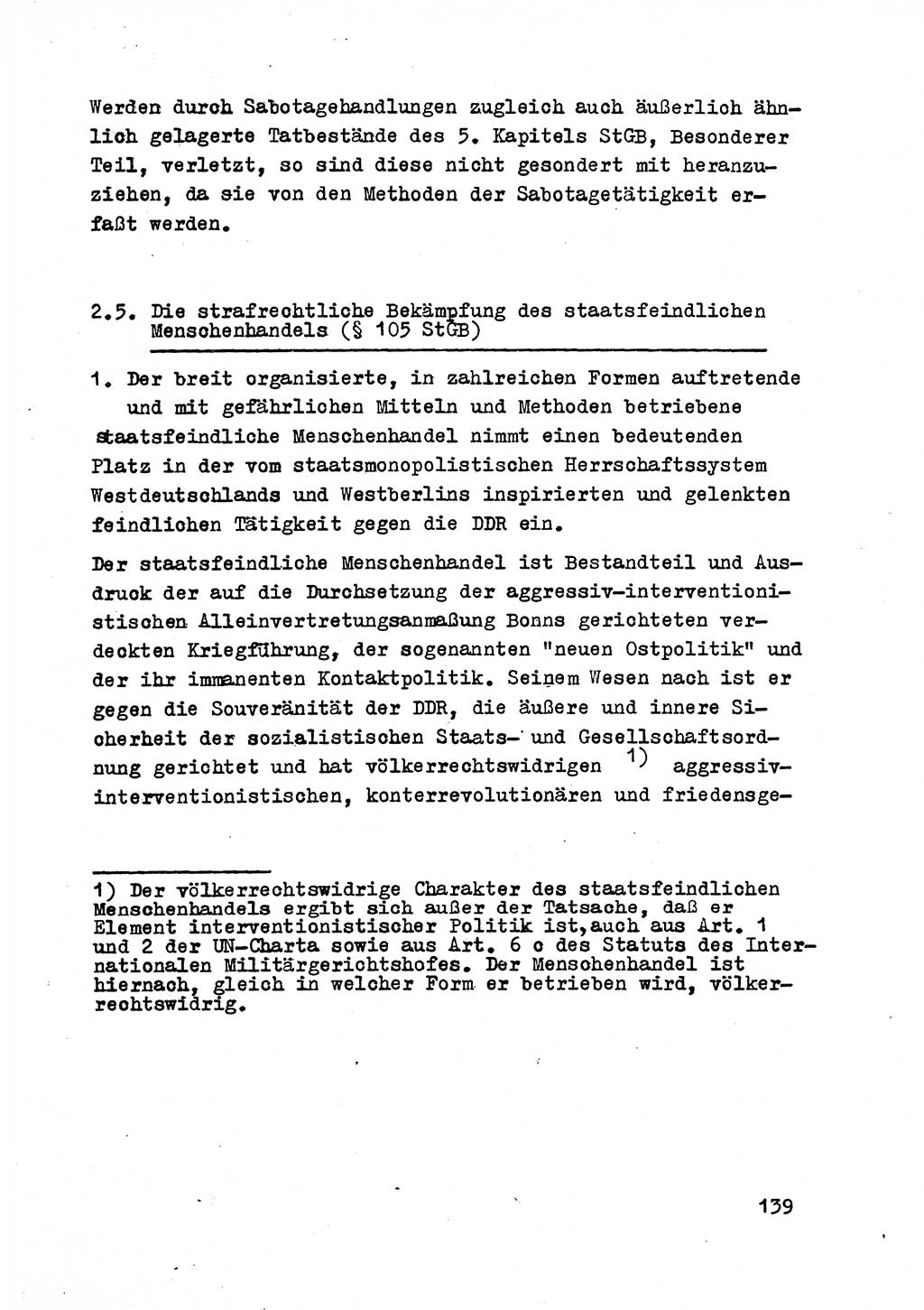 Strafrecht der DDR (Deutsche Demokratische Republik), Besonderer Teil, Lehrmaterial, Heft 2 1969, Seite 139 (Strafr. DDR BT Lehrmat. H. 2 1969, S. 139)