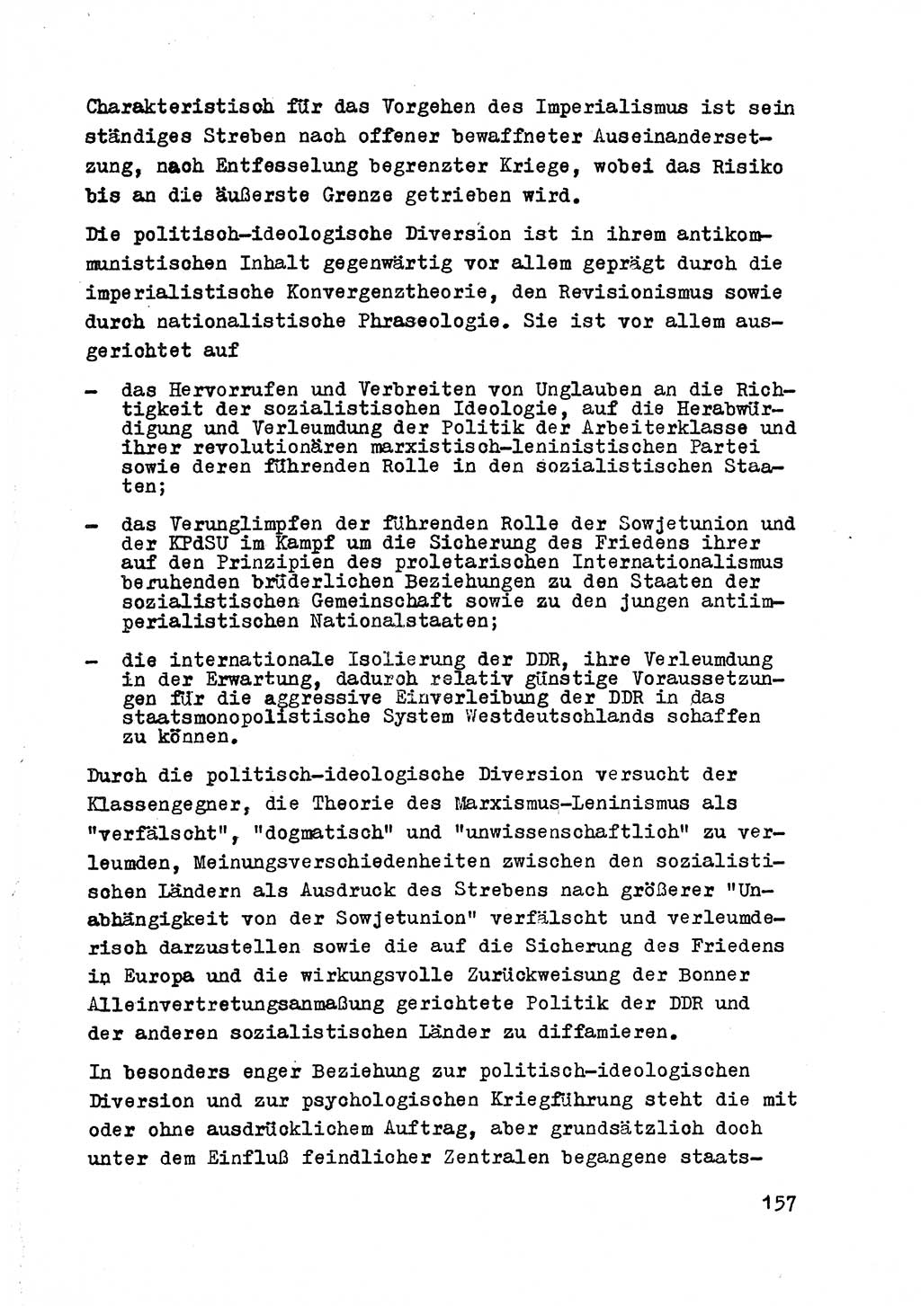 Strafrecht der DDR (Deutsche Demokratische Republik), Besonderer Teil, Lehrmaterial, Heft 2 1969, Seite 157 (Strafr. DDR BT Lehrmat. H. 2 1969, S. 157)