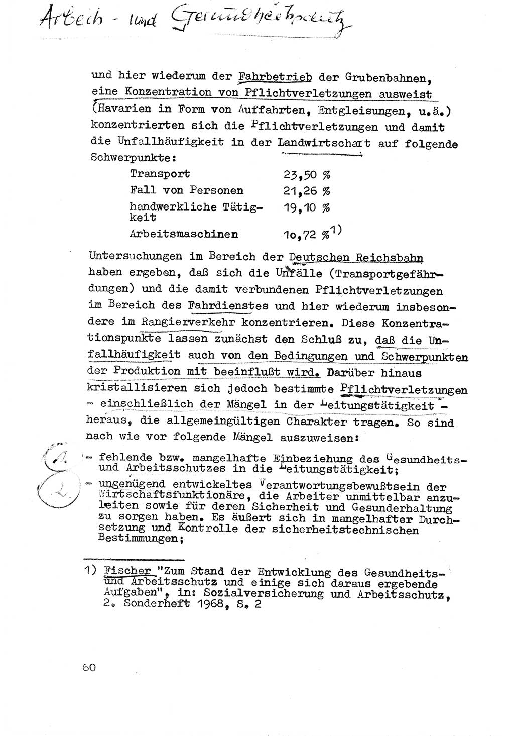 Strafrecht der DDR (Deutsche Demokratische Republik), Besonderer Teil, Lehrmaterial, Heft 3 1969, Seite 60 (Strafr. DDR BT Lehrmat. H. 3 1969, S. 60)