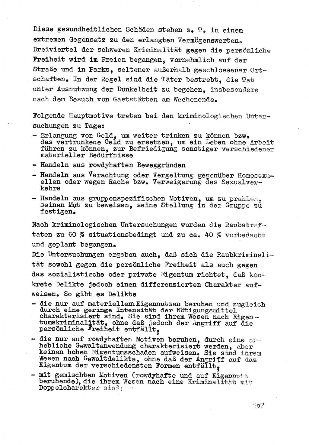Strafrecht der DDR (Deutsche Demokratische Republik), Besonderer Teil, Lehrmaterial, Heft 3 1969, Seite 107 (Strafr. DDR BT Lehrmat. H. 3 1969, S. 107)