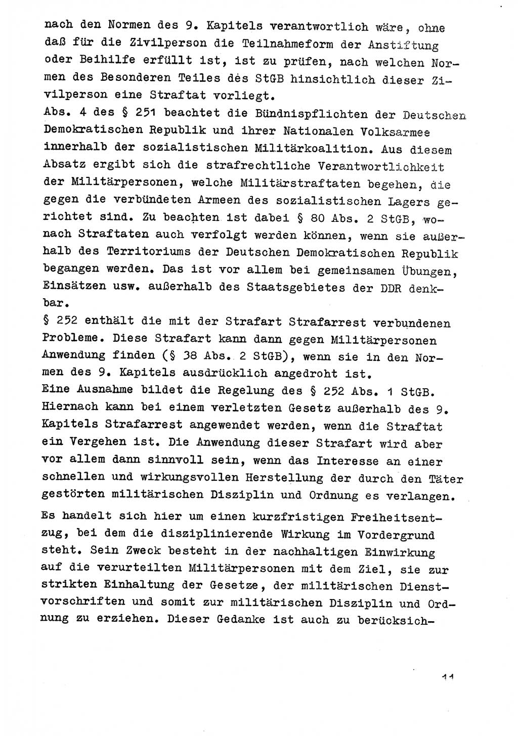 Strafrecht der DDR (Deutsche Demokratische Republik), Besonderer Teil, Lehrmaterial, Heft 9 1969, Seite 11 (Strafr. DDR BT Lehrmat. H. 9 1969, S. 11)
