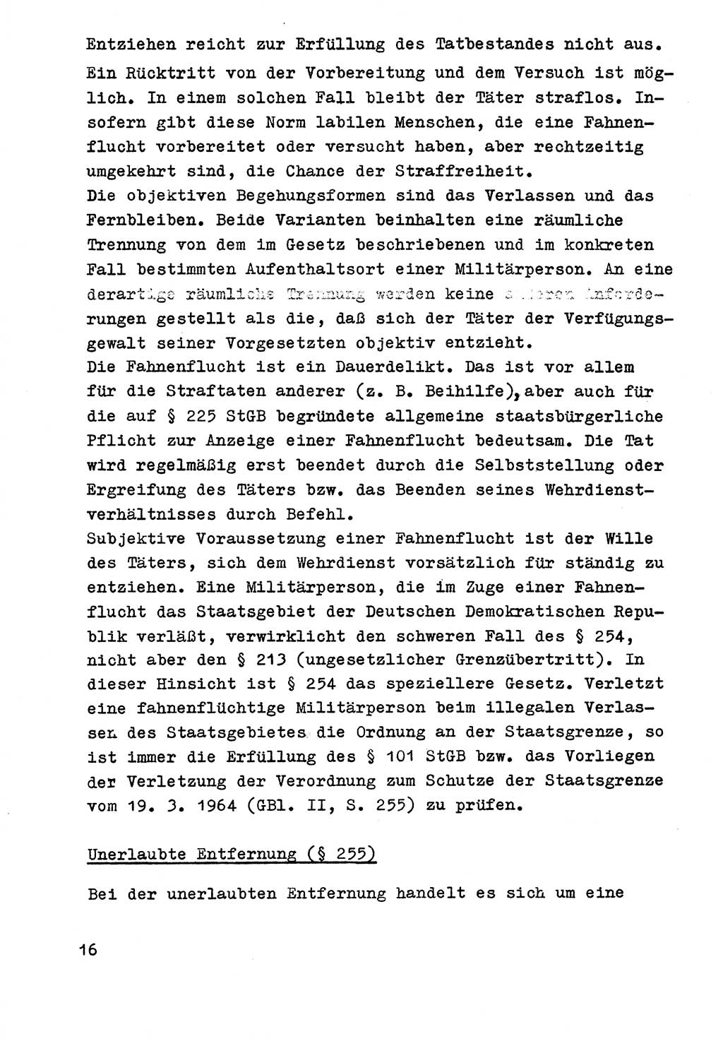 Strafrecht der DDR (Deutsche Demokratische Republik), Besonderer Teil, Lehrmaterial, Heft 9 1969, Seite 16 (Strafr. DDR BT Lehrmat. H. 9 1969, S. 16)
