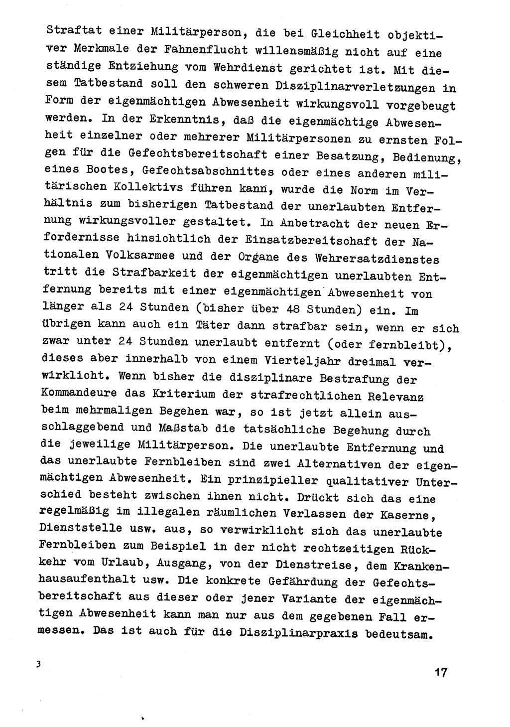 Strafrecht der DDR (Deutsche Demokratische Republik), Besonderer Teil, Lehrmaterial, Heft 9 1969, Seite 17 (Strafr. DDR BT Lehrmat. H. 9 1969, S. 17)