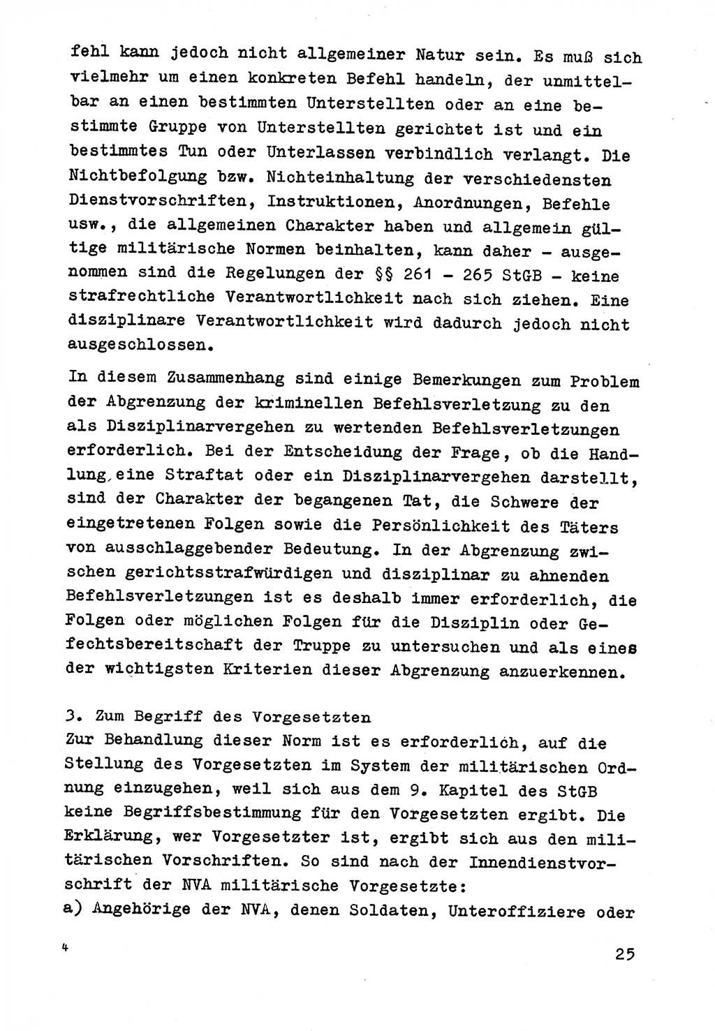 Strafrecht der DDR (Deutsche Demokratische Republik), Besonderer Teil, Lehrmaterial, Heft 9 1969, Seite 25 (Strafr. DDR BT Lehrmat. H. 9 1969, S. 25)