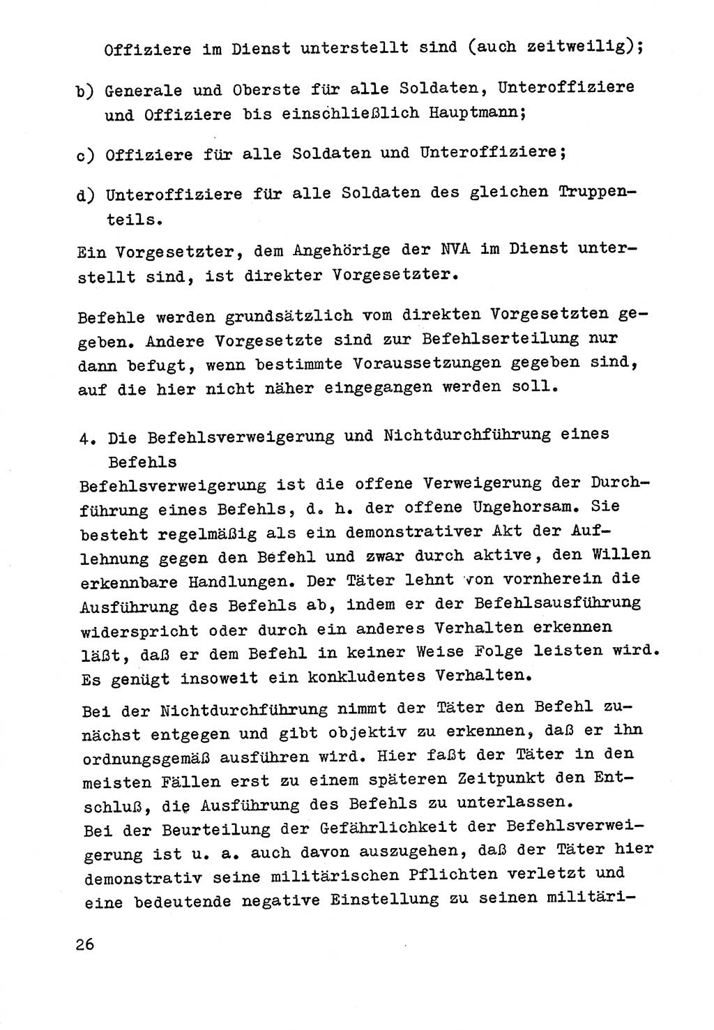 Strafrecht der DDR (Deutsche Demokratische Republik), Besonderer Teil, Lehrmaterial, Heft 9 1969, Seite 26 (Strafr. DDR BT Lehrmat. H. 9 1969, S. 26)