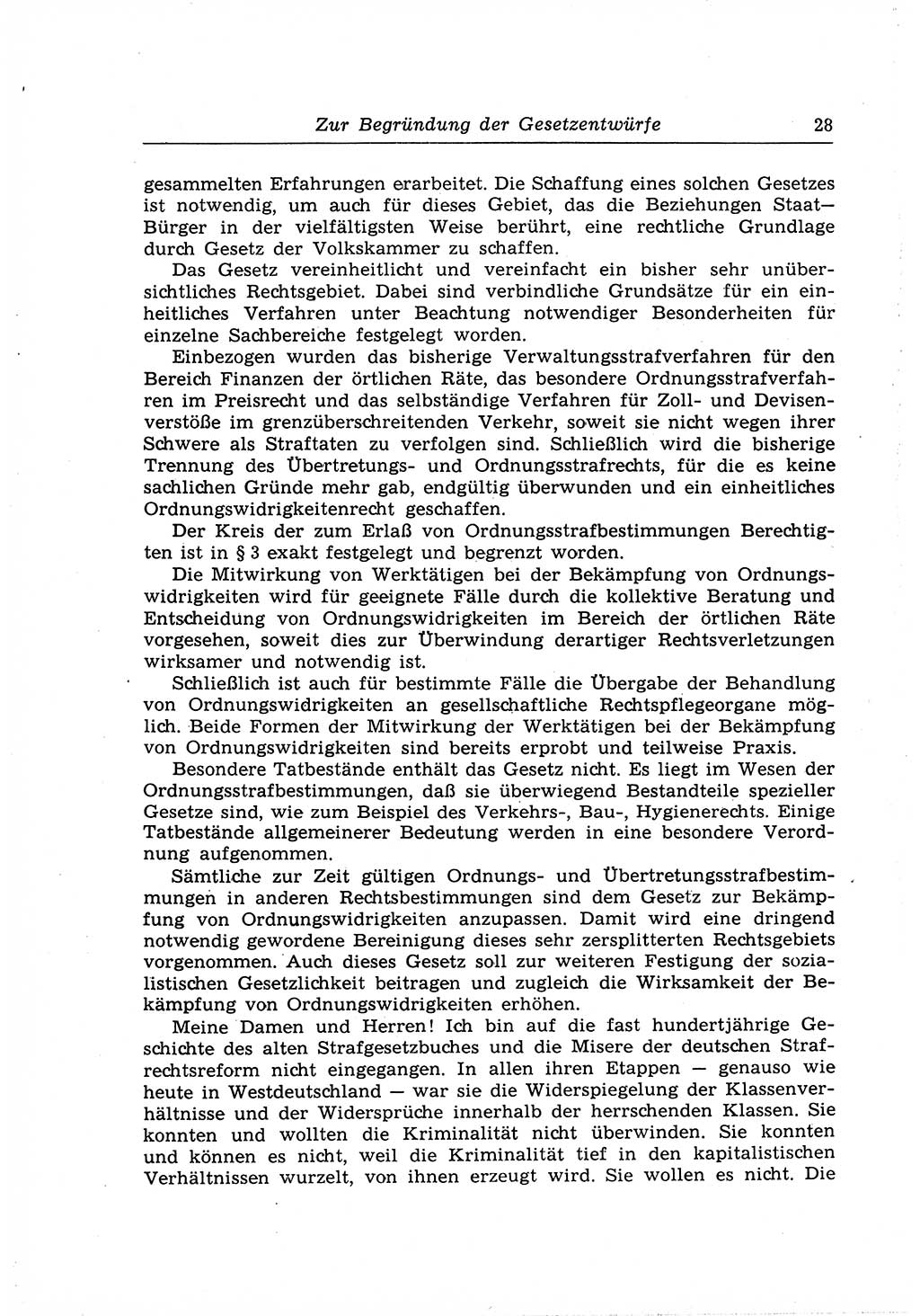 Strafrecht der Deutschen Demokratischen Republik (DDR), Lehrkommentar zum Strafgesetzbuch (StGB), Allgemeiner Teil 1969, Seite 28 (Strafr. DDR Lehrkomm. StGB AT 1969, S. 28)