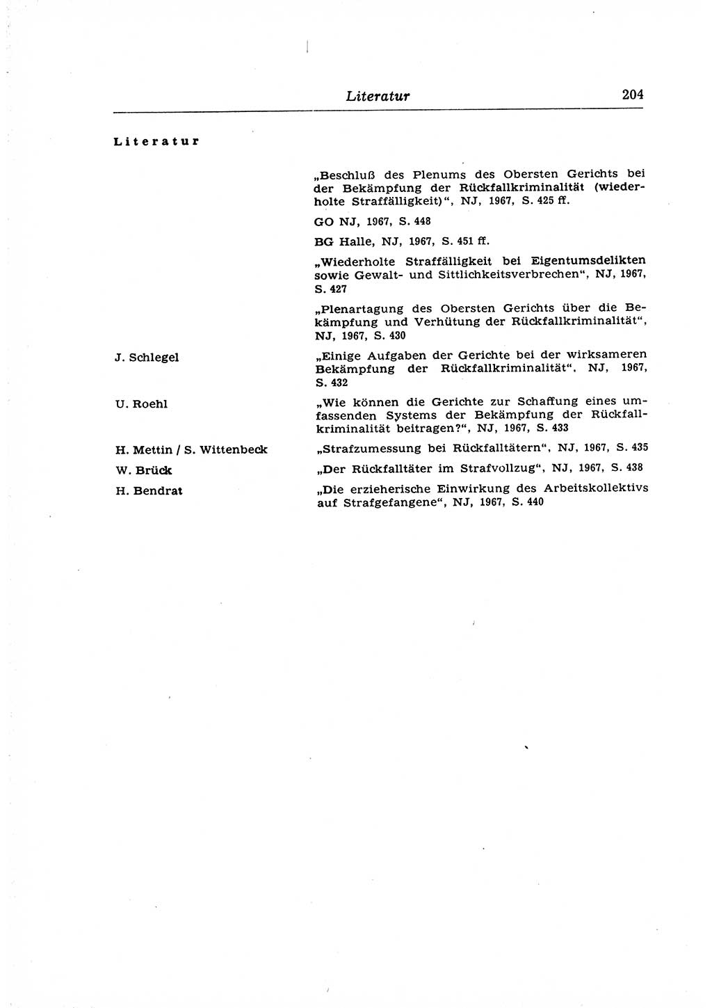 Strafrecht der Deutschen Demokratischen Republik (DDR), Lehrkommentar zum Strafgesetzbuch (StGB), Allgemeiner Teil 1969, Seite 204 (Strafr. DDR Lehrkomm. StGB AT 1969, S. 204)