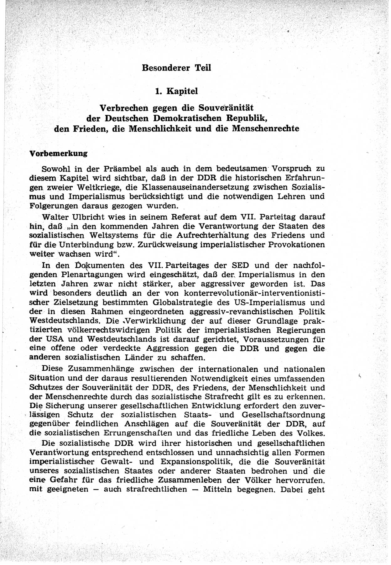 Strafrecht der Deutschen Demokratischen Republik (DDR), Lehrkommentar zum Strafgesetzbuch (StGB), Besonderer Teil 1969, Seite 5 (Strafr. DDR Lehrkomm. StGB BT 1969, S. 5)