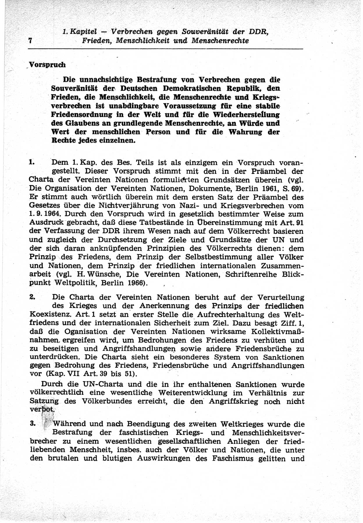 Strafrecht der Deutschen Demokratischen Republik (DDR), Lehrkommentar zum Strafgesetzbuch (StGB), Besonderer Teil 1969, Seite 7 (Strafr. DDR Lehrkomm. StGB BT 1969, S. 7)