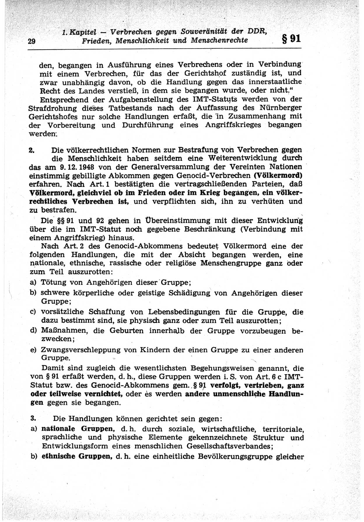 Strafrecht der Deutschen Demokratischen Republik (DDR), Lehrkommentar zum Strafgesetzbuch (StGB), Besonderer Teil 1969, Seite 29 (Strafr. DDR Lehrkomm. StGB BT 1969, S. 29)
