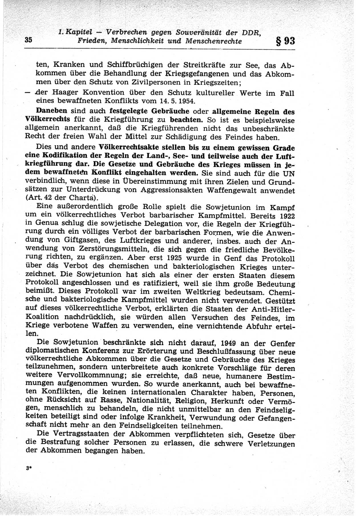 Strafrecht der Deutschen Demokratischen Republik (DDR), Lehrkommentar zum Strafgesetzbuch (StGB), Besonderer Teil 1969, Seite 35 (Strafr. DDR Lehrkomm. StGB BT 1969, S. 35)