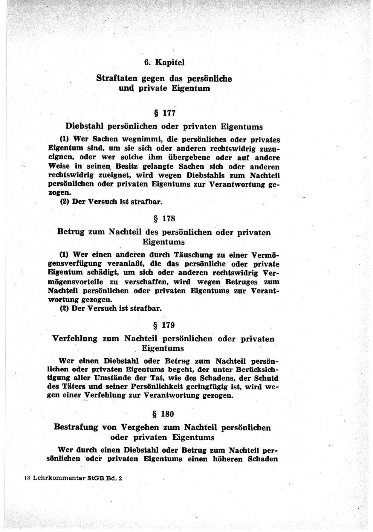 Strafrecht der Deutschen Demokratischen Republik (DDR), Lehrkommentar zum Strafgesetzbuch (StGB), Besonderer Teil 1969, Seite 193 (Strafr. DDR Lehrkomm. StGB BT 1969, S. 193)