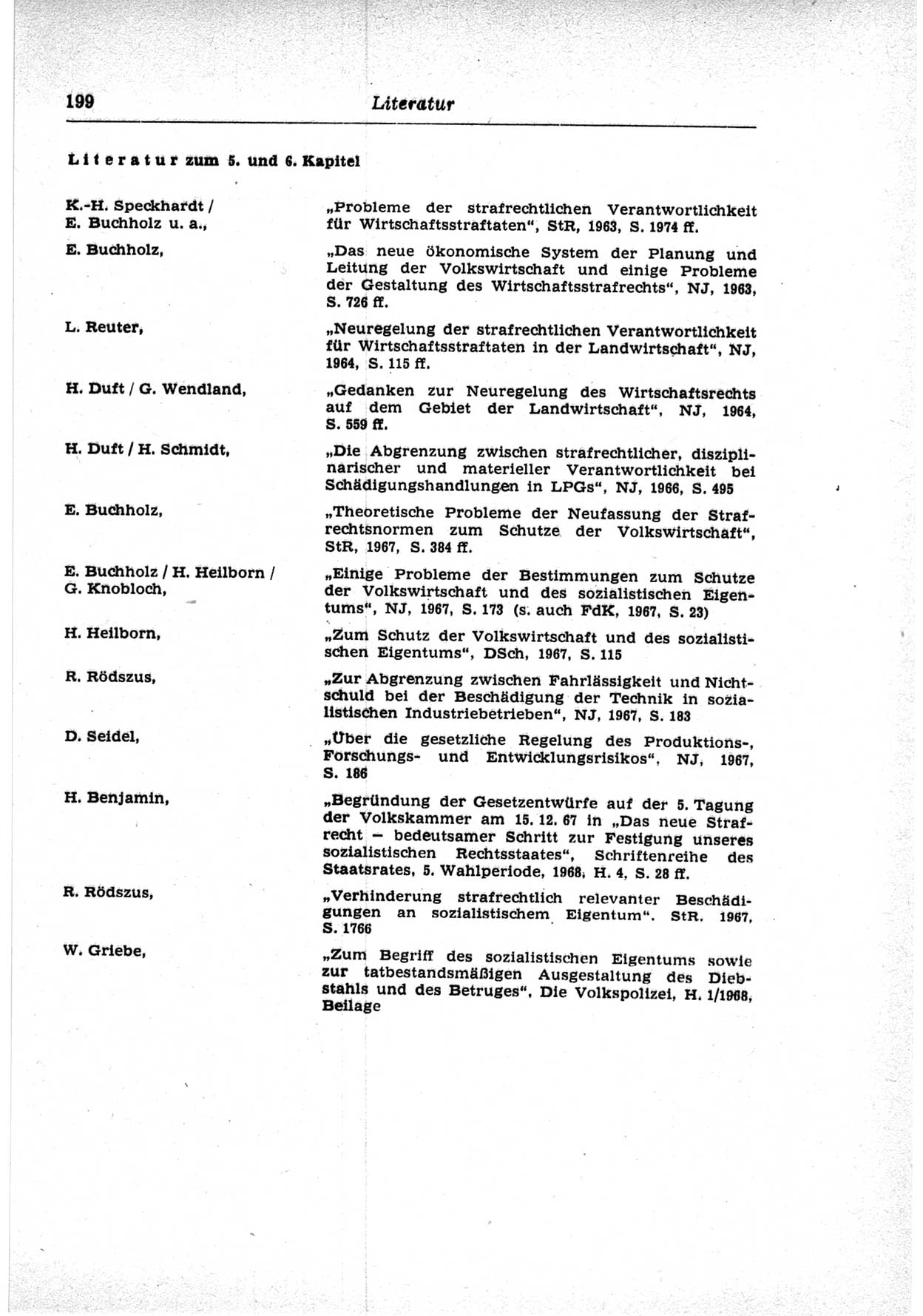 Strafrecht der Deutschen Demokratischen Republik (DDR), Lehrkommentar zum Strafgesetzbuch (StGB), Besonderer Teil 1969, Seite 199 (Strafr. DDR Lehrkomm. StGB BT 1969, S. 199)