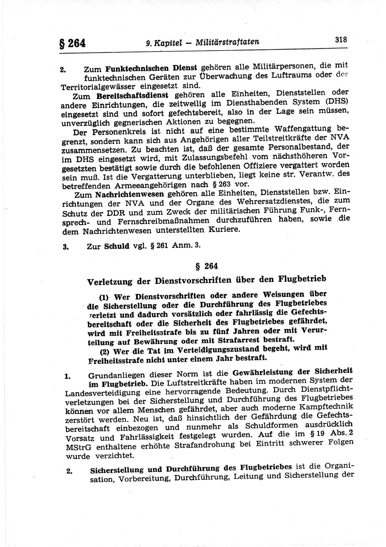 Strafrecht der Deutschen Demokratischen Republik (DDR), Lehrkommentar zum Strafgesetzbuch (StGB), Besonderer Teil 1969, Seite 318 (Strafr. DDR Lehrkomm. StGB BT 1969, S. 318)