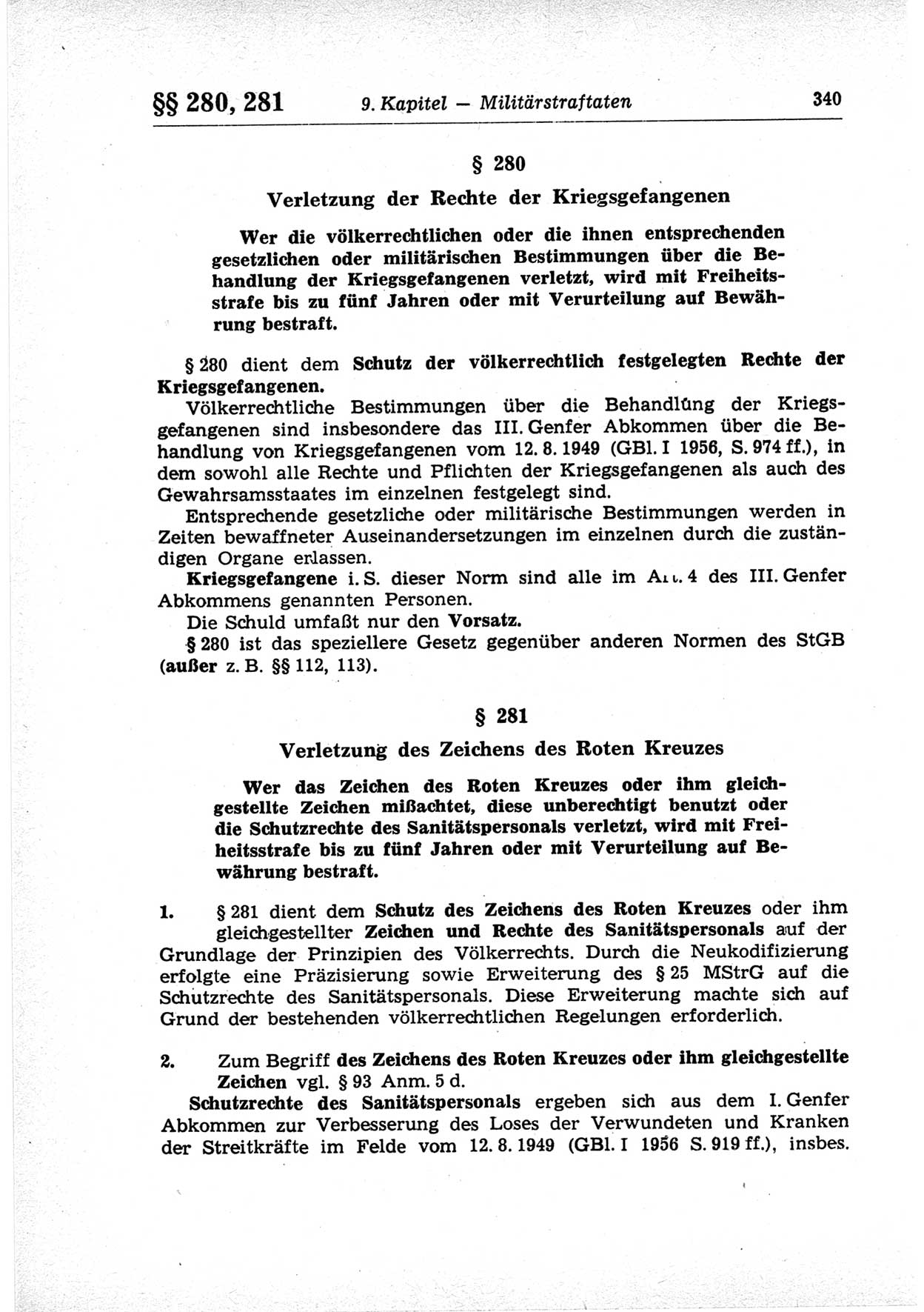 Strafrecht der Deutschen Demokratischen Republik (DDR), Lehrkommentar zum Strafgesetzbuch (StGB), Besonderer Teil 1969, Seite 340 (Strafr. DDR Lehrkomm. StGB BT 1969, S. 340)