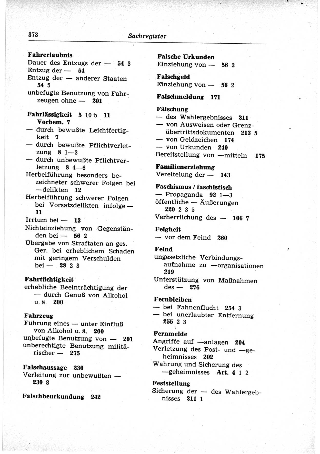 Strafrecht der Deutschen Demokratischen Republik (DDR), Lehrkommentar zum Strafgesetzbuch (StGB), Besonderer Teil 1969, Seite 373 (Strafr. DDR Lehrkomm. StGB BT 1969, S. 373)
