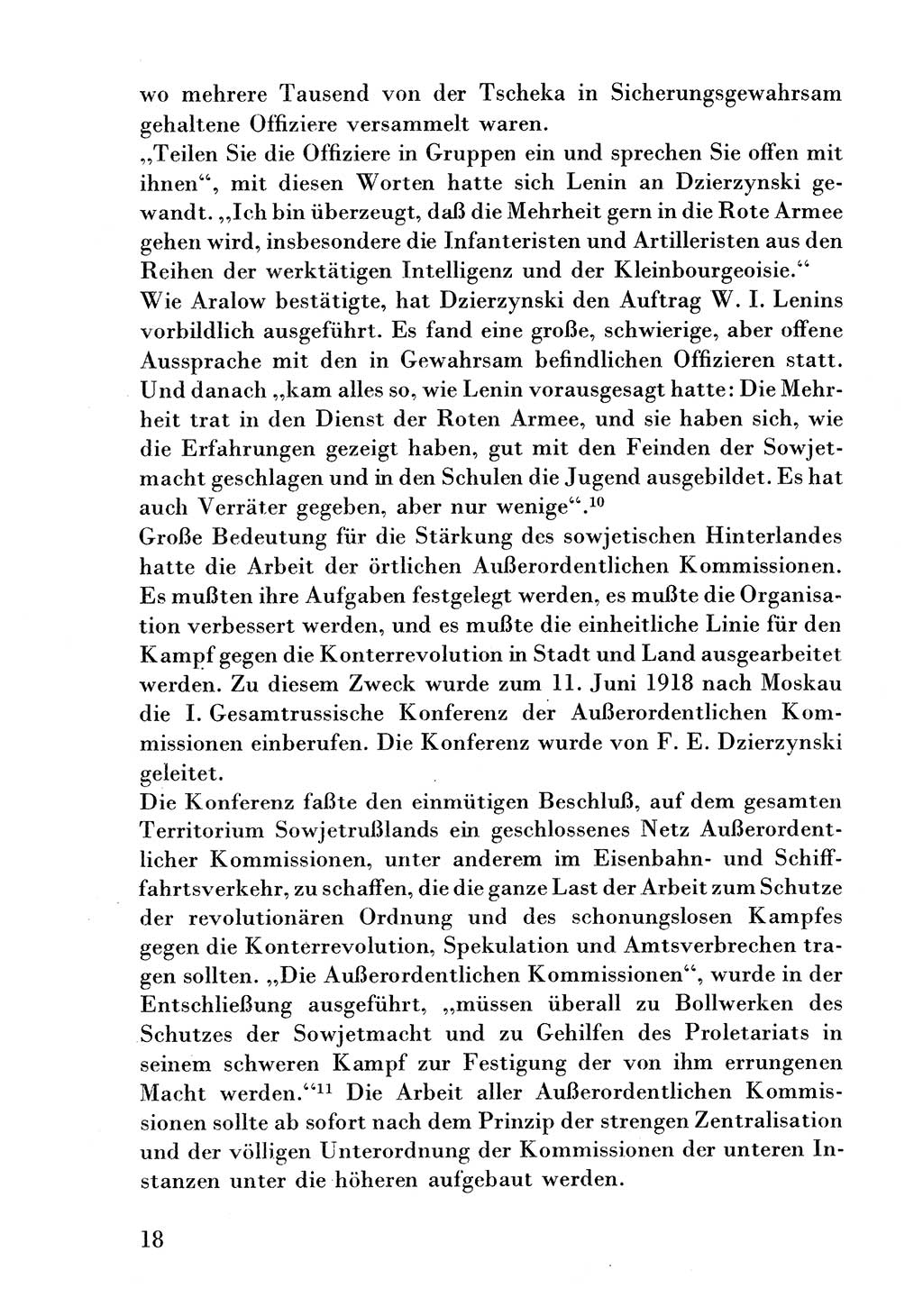 Der erste Tschekist, A. W. Tischkow [Militärverlag des Ministeriums für Verteidigung der UdSSR, Moskau 1968], Ministerium für Staatssicherheit (MfS) [Deutsche Demokratische Republik (DDR)], Juristische Hochschule (JHS) Potsdam 1969, Seite 18 (Tschekist MfS JHS DDR 1969, S. 18)